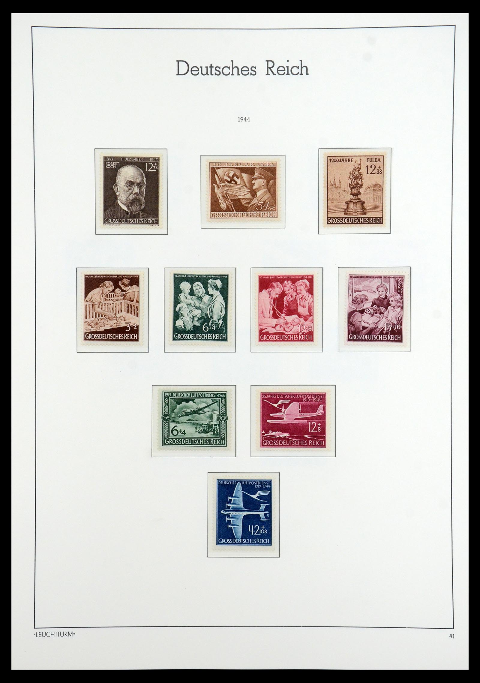 35864 079 - Stamp Collection 35864 German Reich 1872-1945.