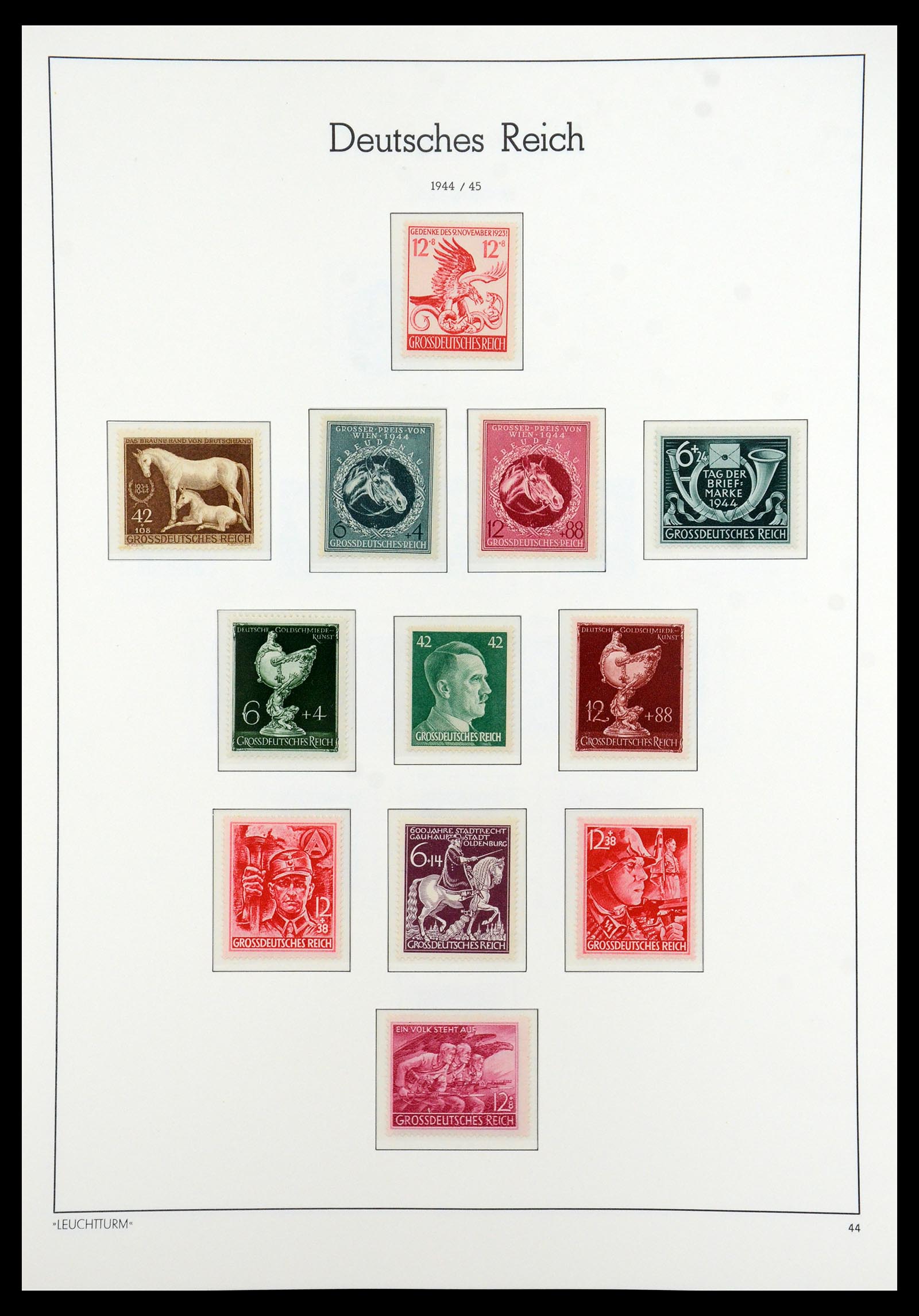 35864 082 - Postzegelverzameling 35864 Duitse Rijk 1872-1945.