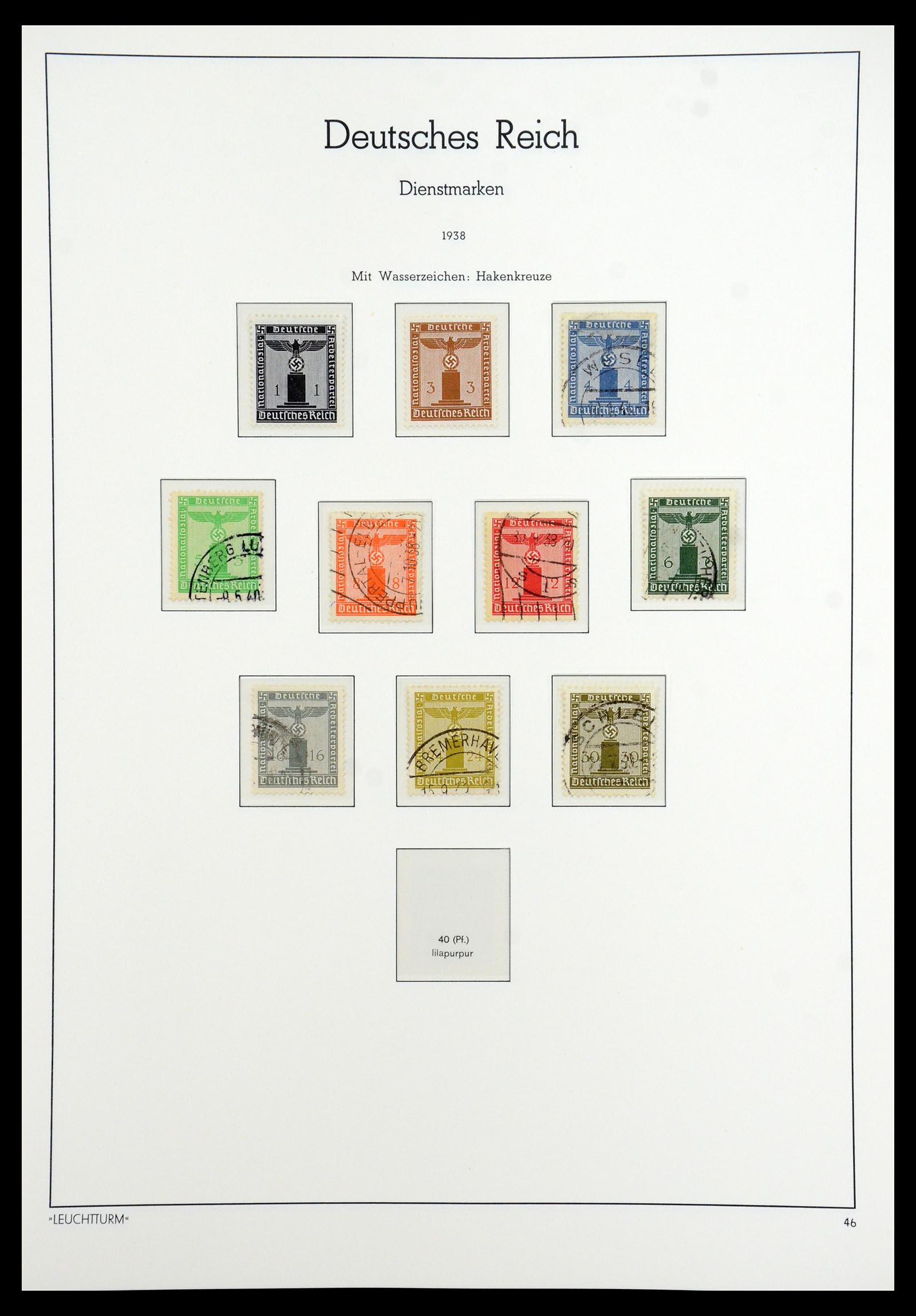 35864 084 - Stamp Collection 35864 German Reich 1872-1945.