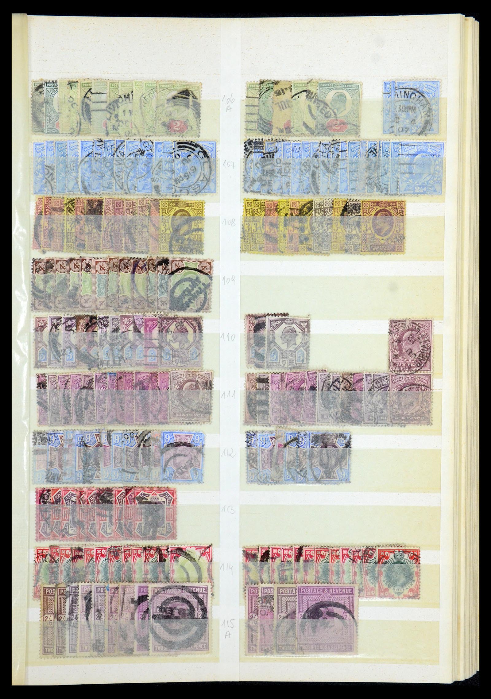 35866 003 - Postzegelverzameling 35866 Engeland 1887-1976.