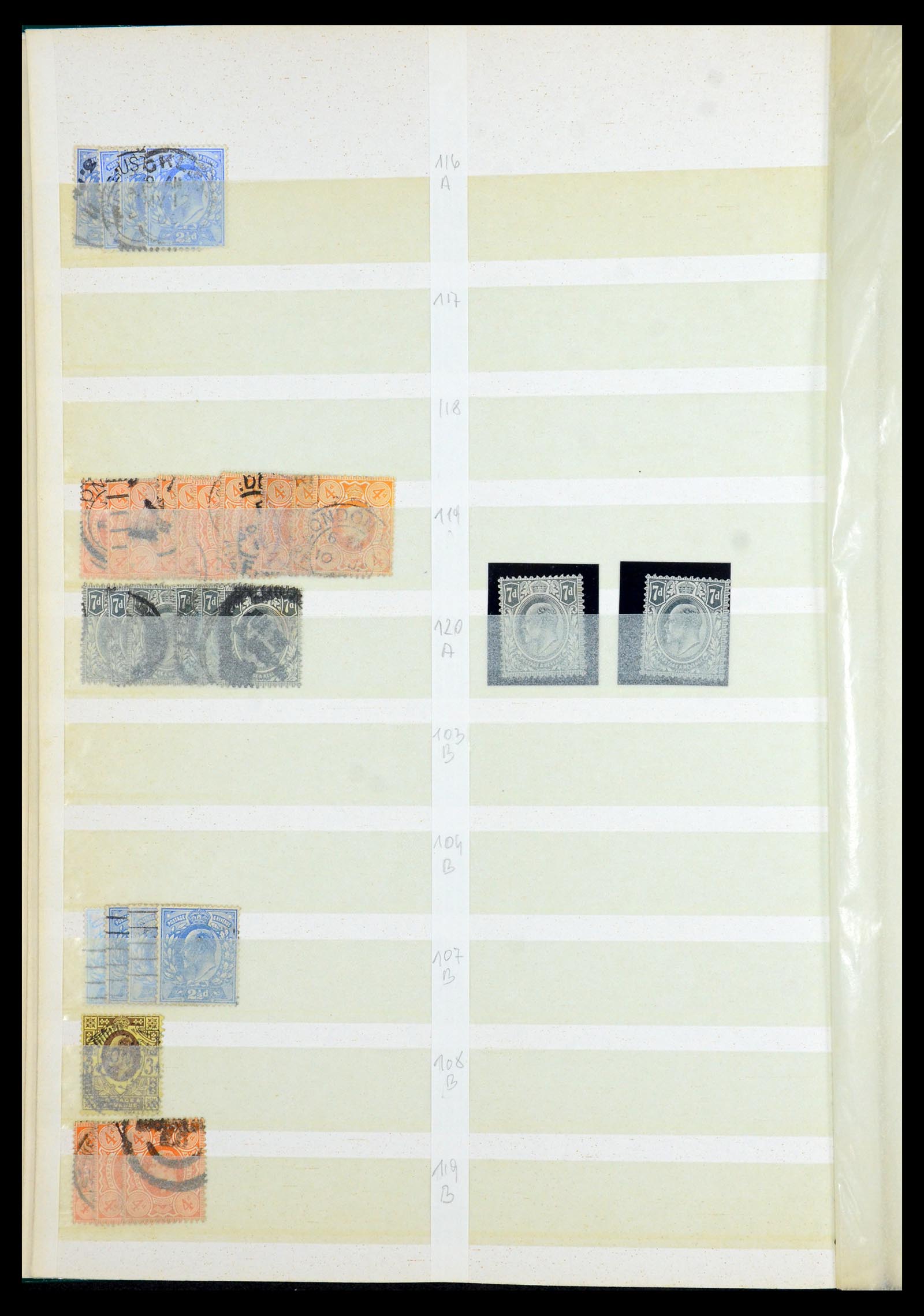 35866 004 - Postzegelverzameling 35866 Engeland 1887-1976.