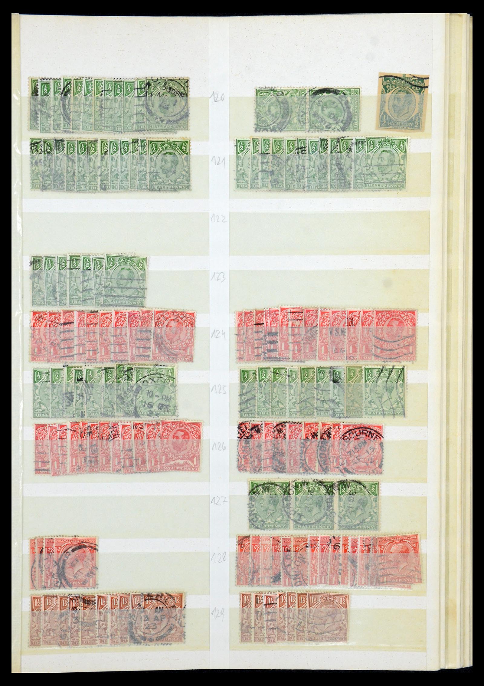 35866 005 - Postzegelverzameling 35866 Engeland 1887-1976.