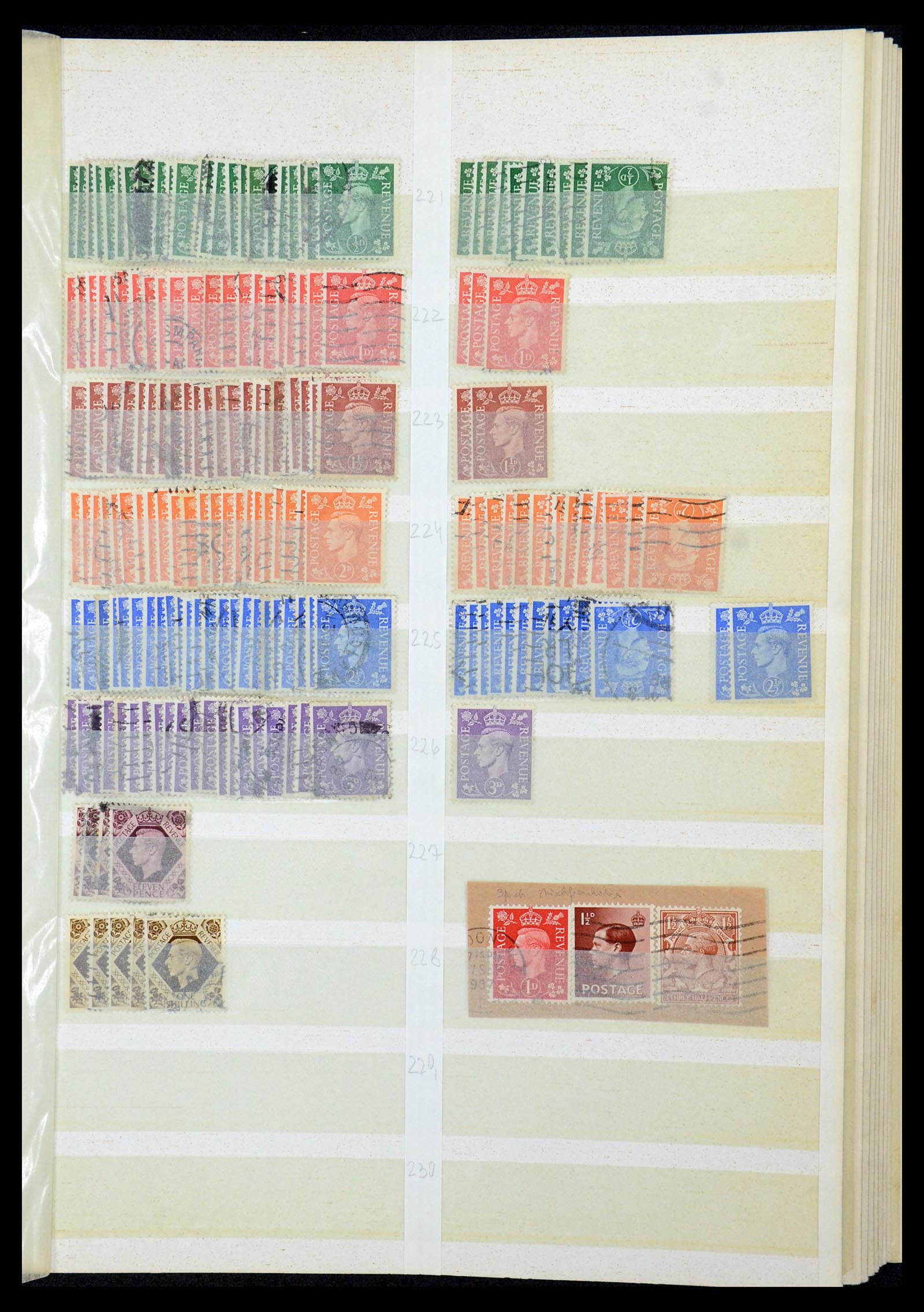 35866 015 - Postzegelverzameling 35866 Engeland 1887-1976.