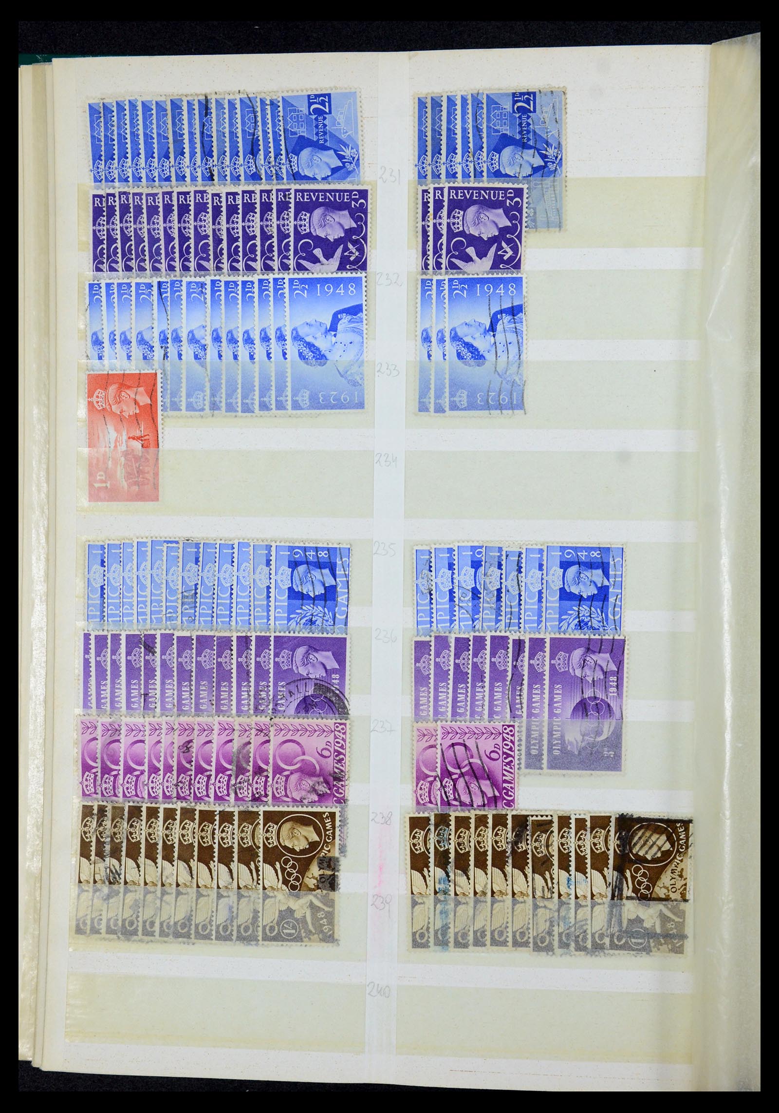 35866 016 - Postzegelverzameling 35866 Engeland 1887-1976.