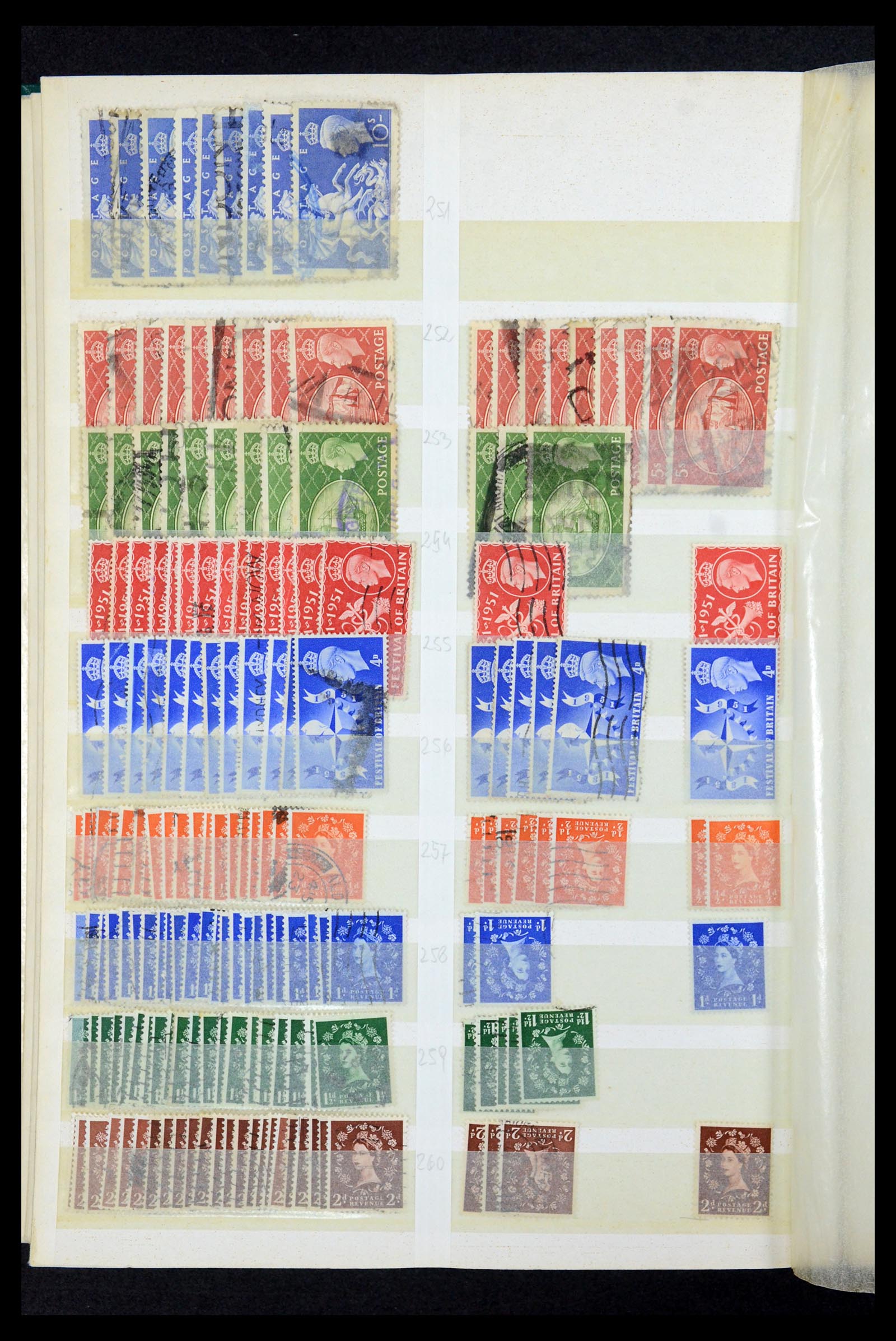 35866 018 - Postzegelverzameling 35866 Engeland 1887-1976.
