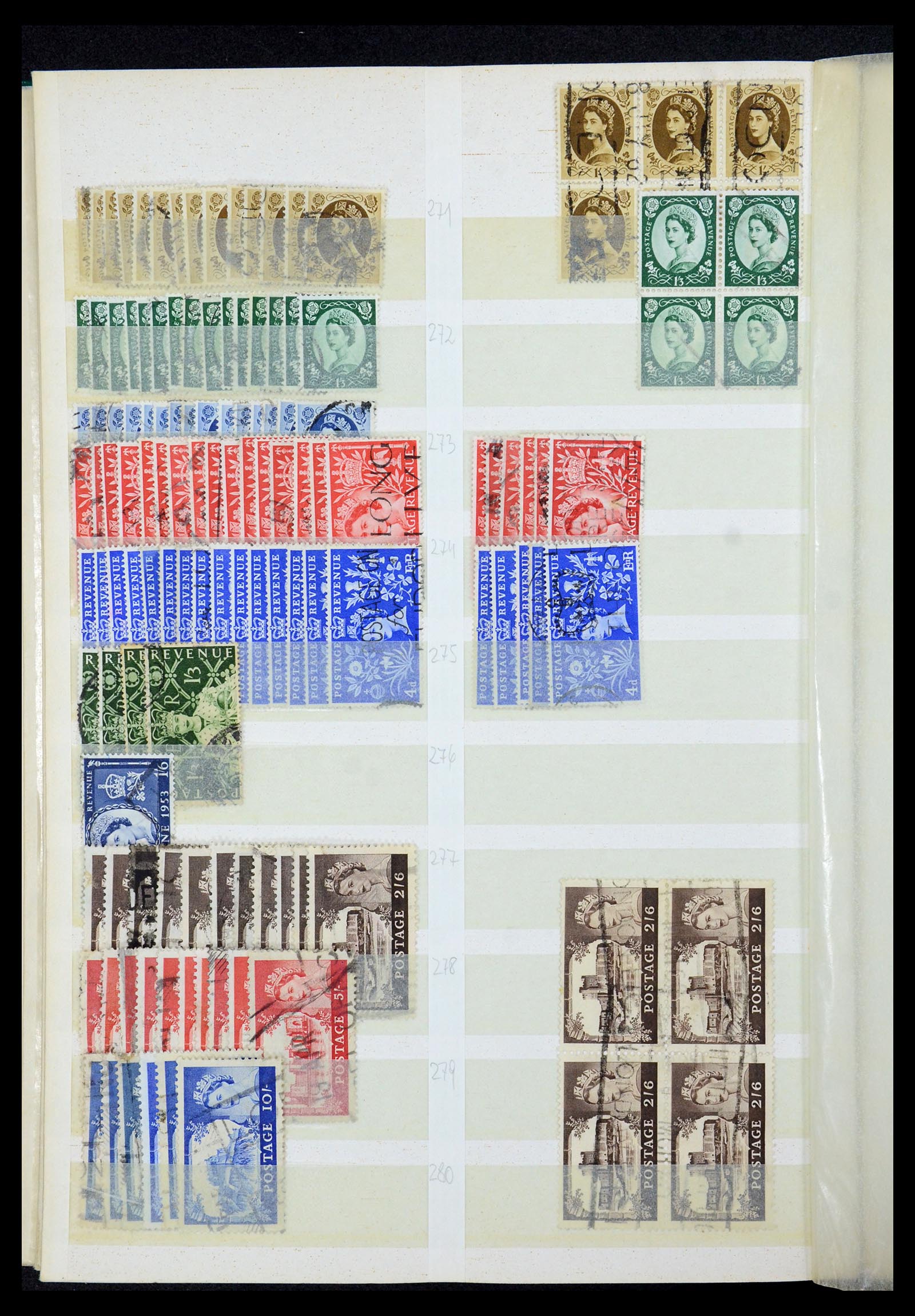 35866 020 - Postzegelverzameling 35866 Engeland 1887-1976.