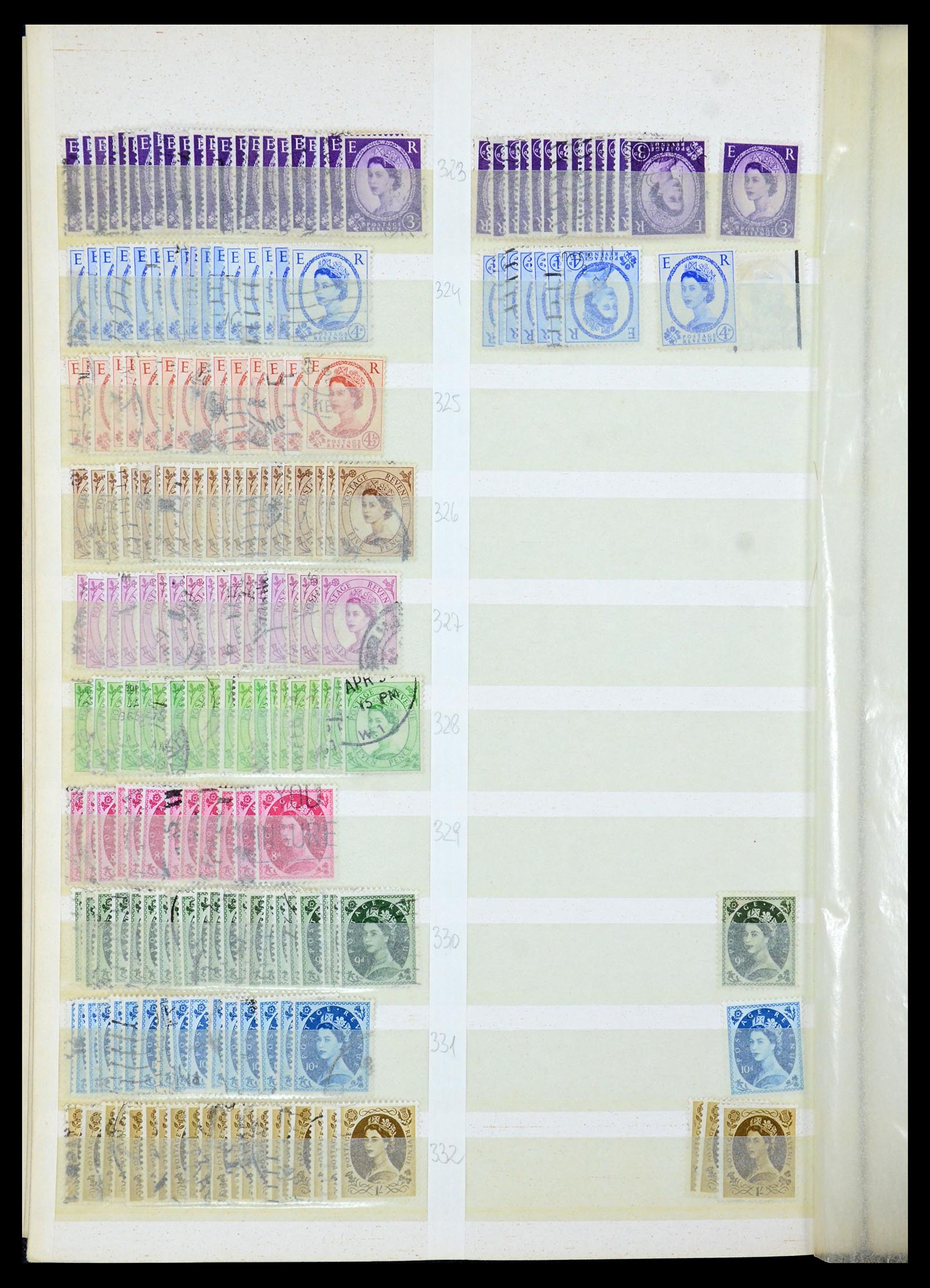 35866 024 - Postzegelverzameling 35866 Engeland 1887-1976.
