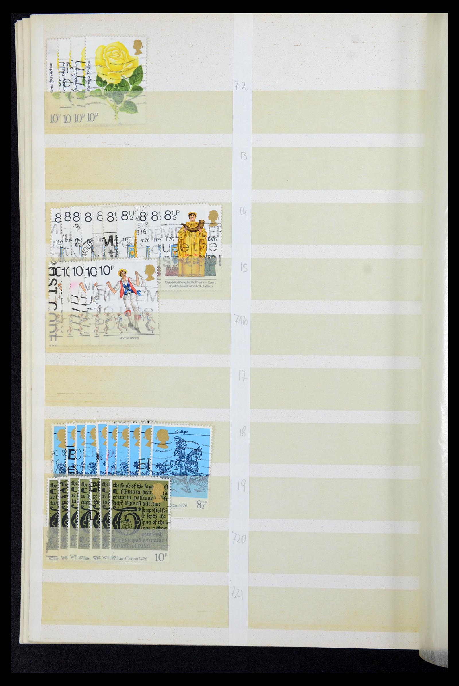 35866 062 - Postzegelverzameling 35866 Engeland 1887-1976.