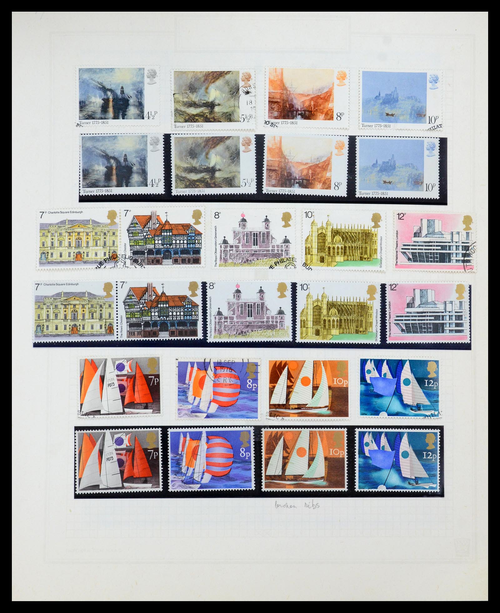 35867 001 - Postzegelverzameling 35867 Engeland 1971-2003.