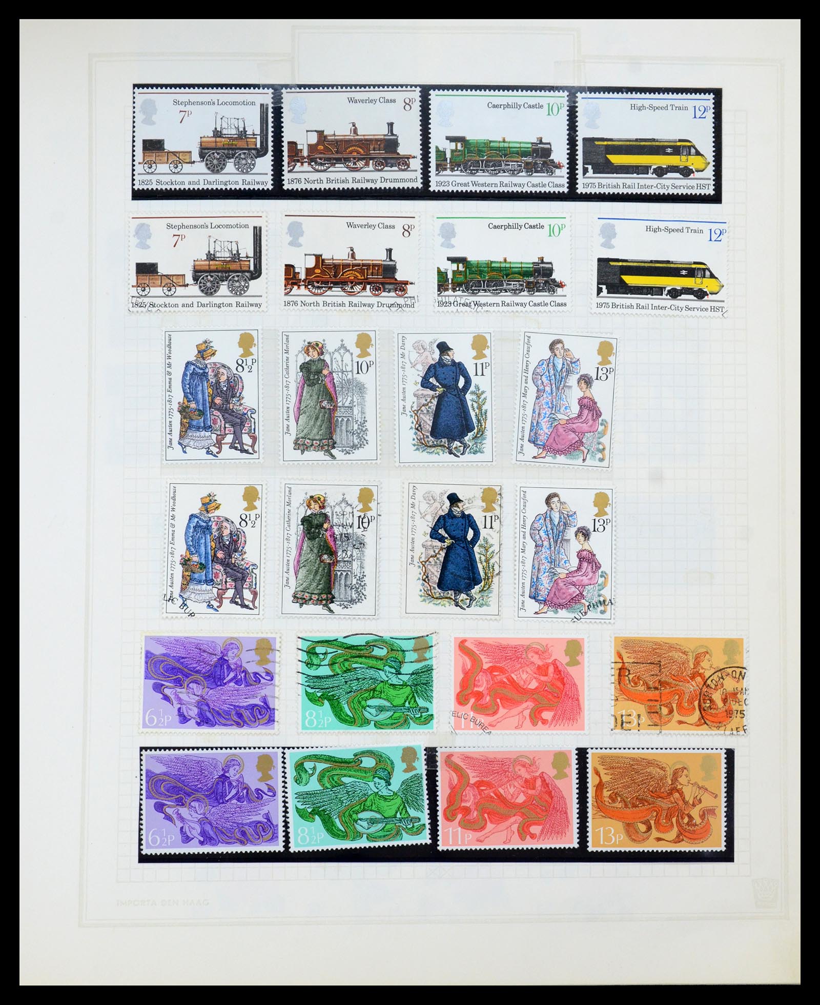 35867 002 - Postzegelverzameling 35867 Engeland 1971-2003.