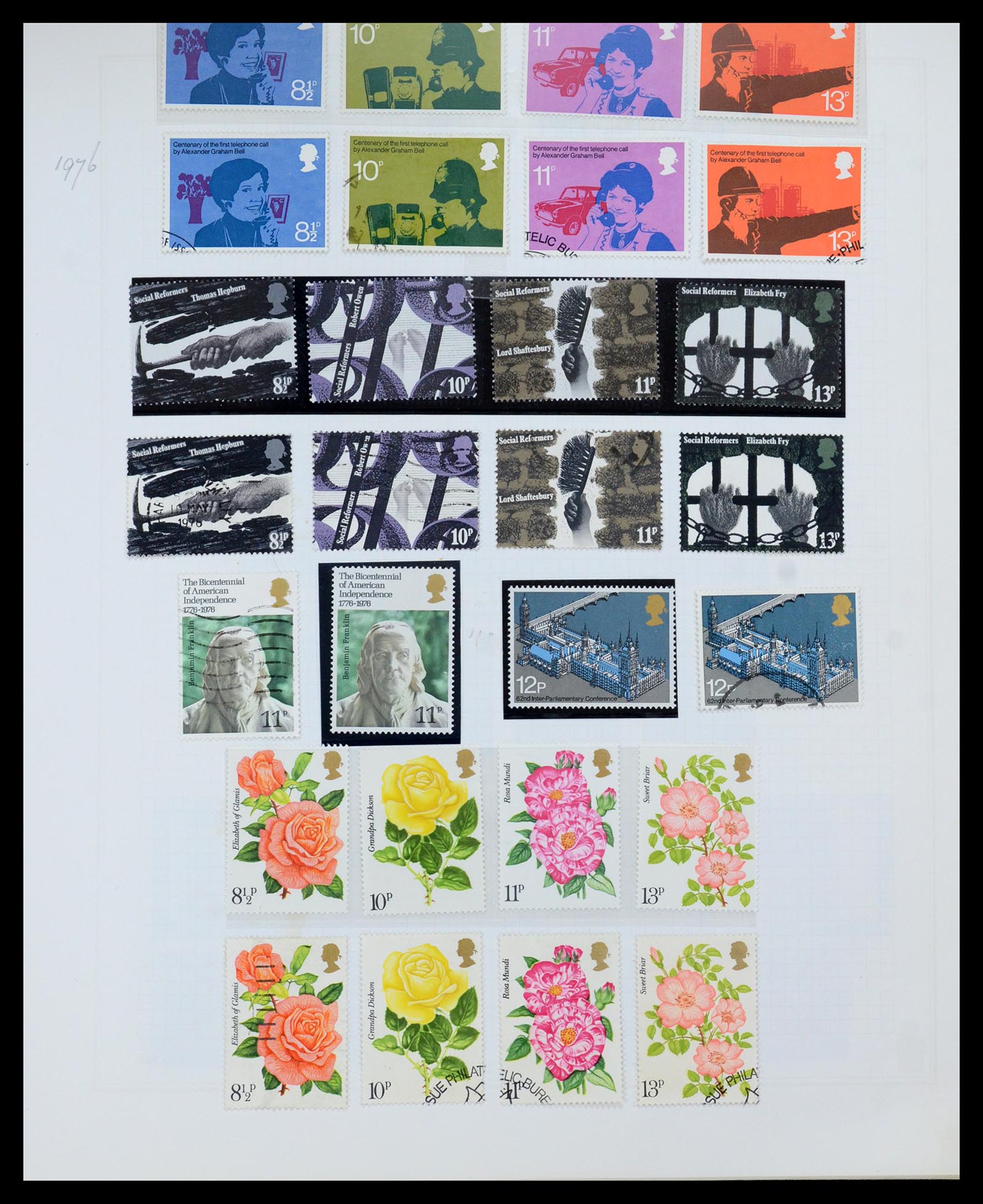35867 003 - Postzegelverzameling 35867 Engeland 1971-2003.