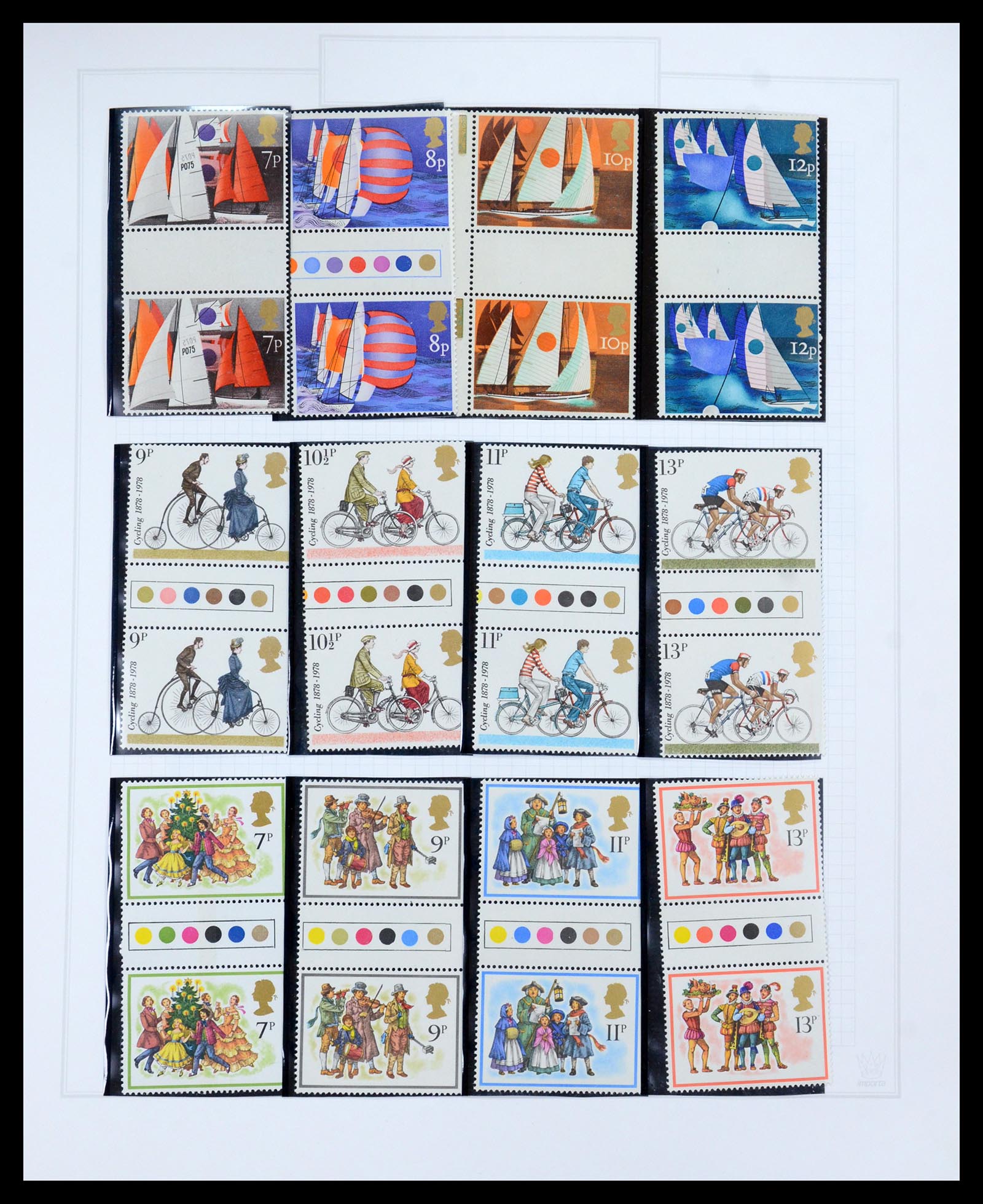 35867 009 - Postzegelverzameling 35867 Engeland 1971-2003.