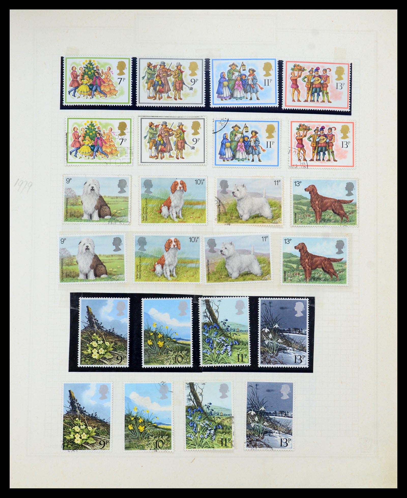 35867 010 - Postzegelverzameling 35867 Engeland 1971-2003.