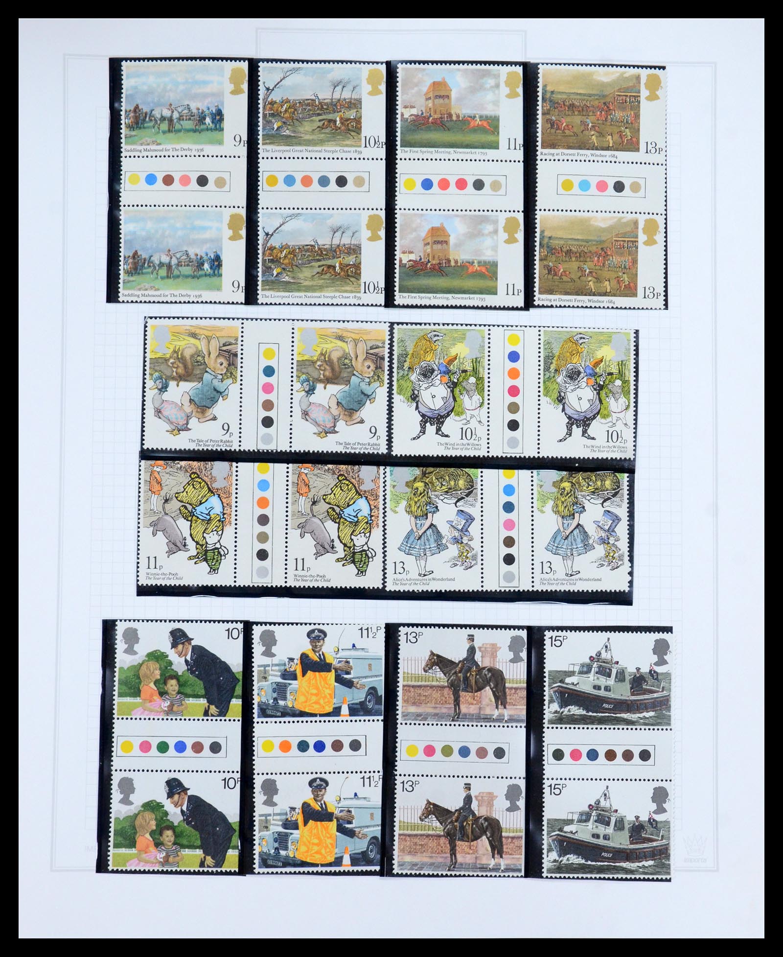 35867 013 - Postzegelverzameling 35867 Engeland 1971-2003.