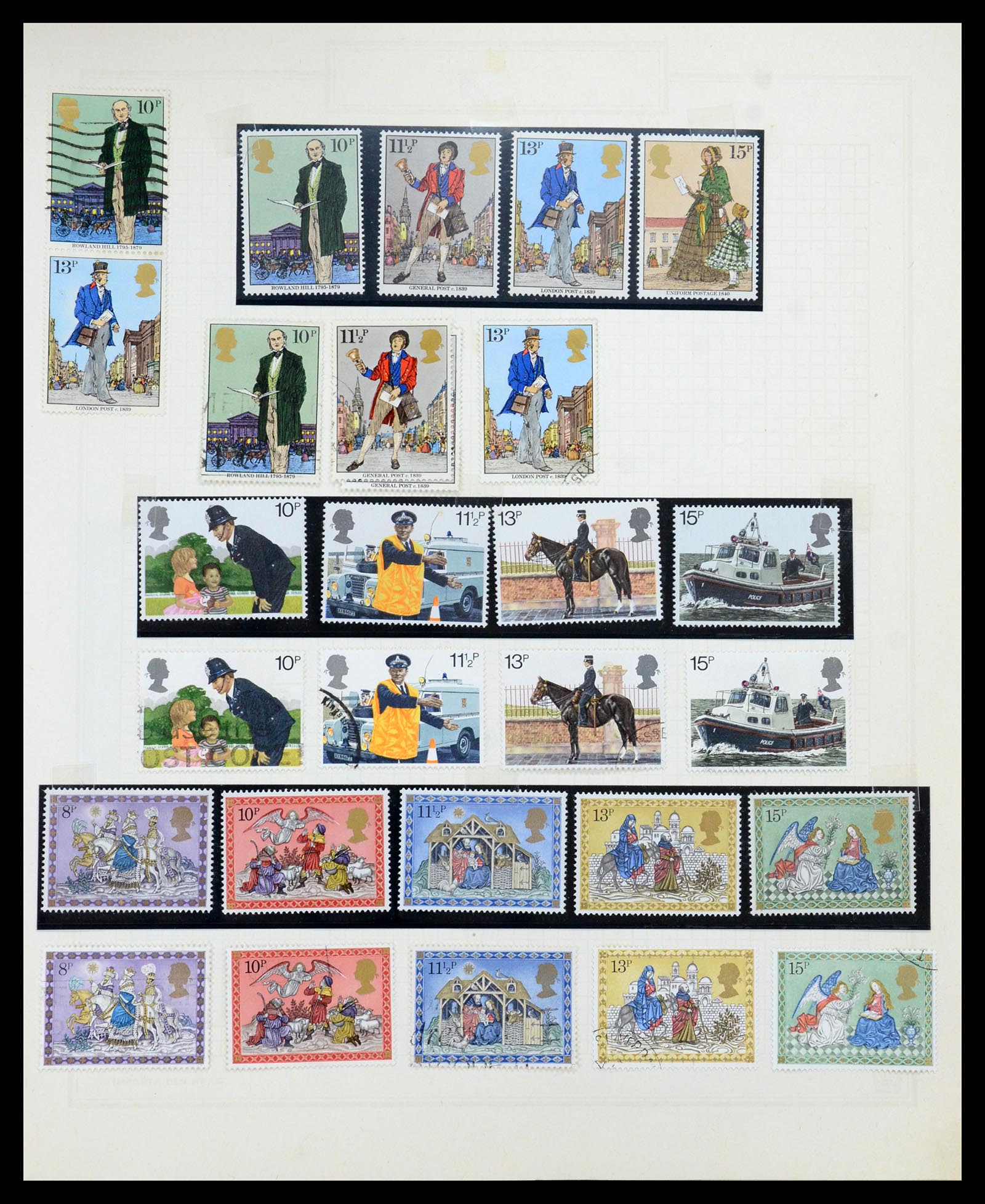 35867 015 - Postzegelverzameling 35867 Engeland 1971-2003.