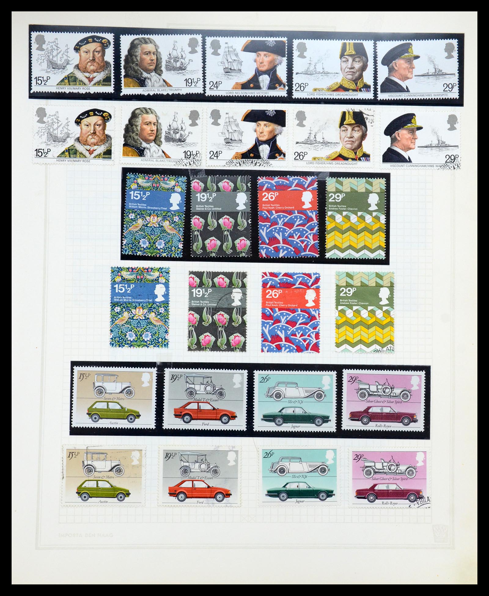 35867 026 - Postzegelverzameling 35867 Engeland 1971-2003.