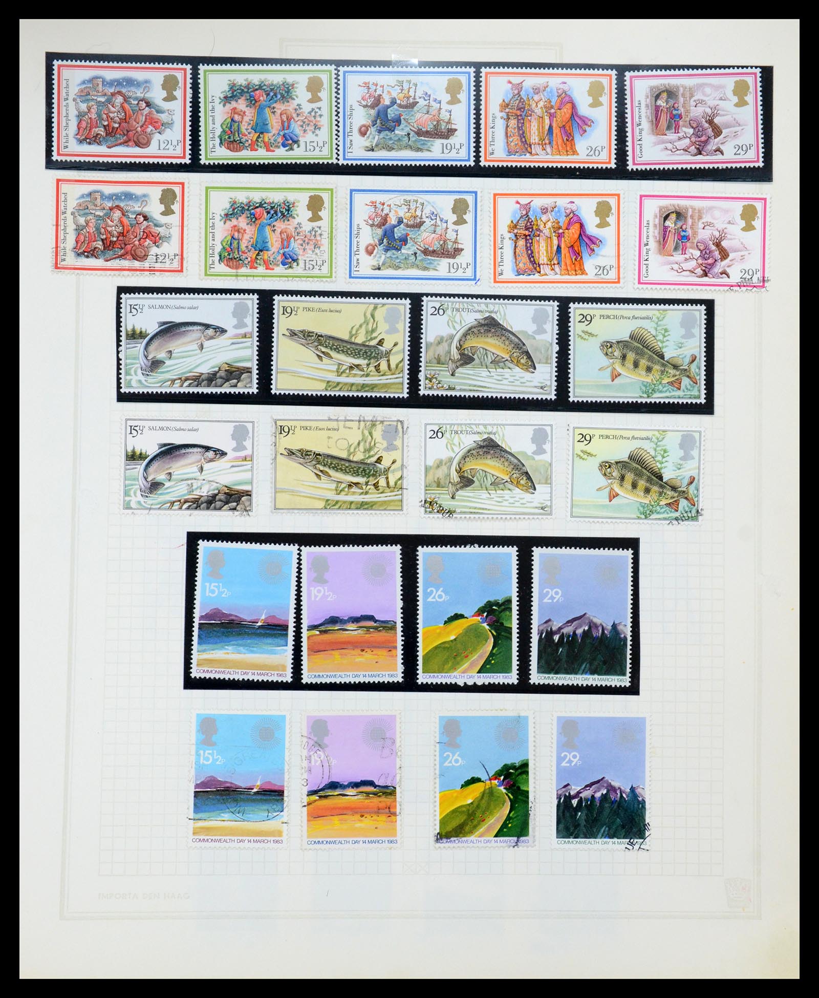 35867 027 - Postzegelverzameling 35867 Engeland 1971-2003.