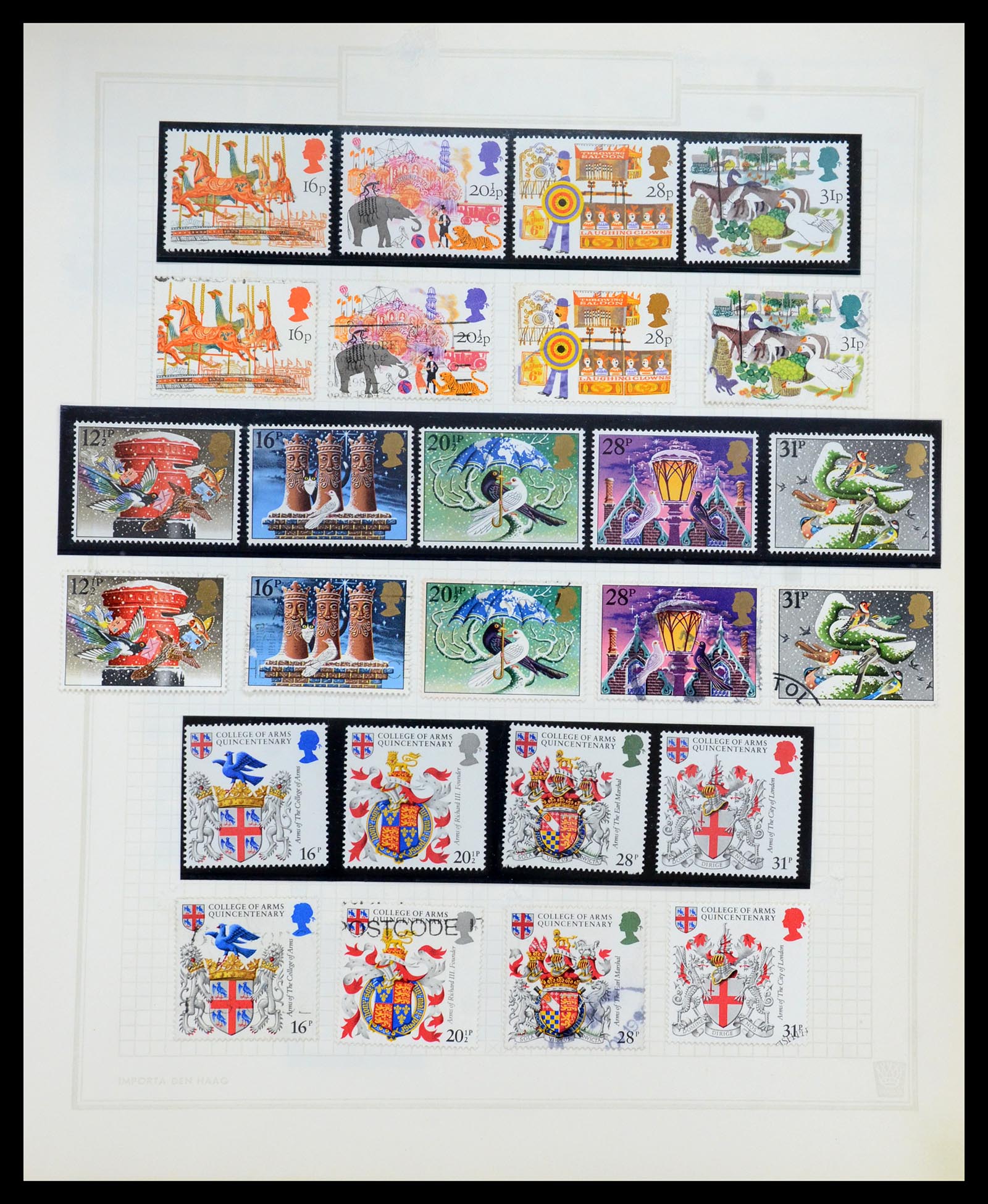 35867 029 - Postzegelverzameling 35867 Engeland 1971-2003.