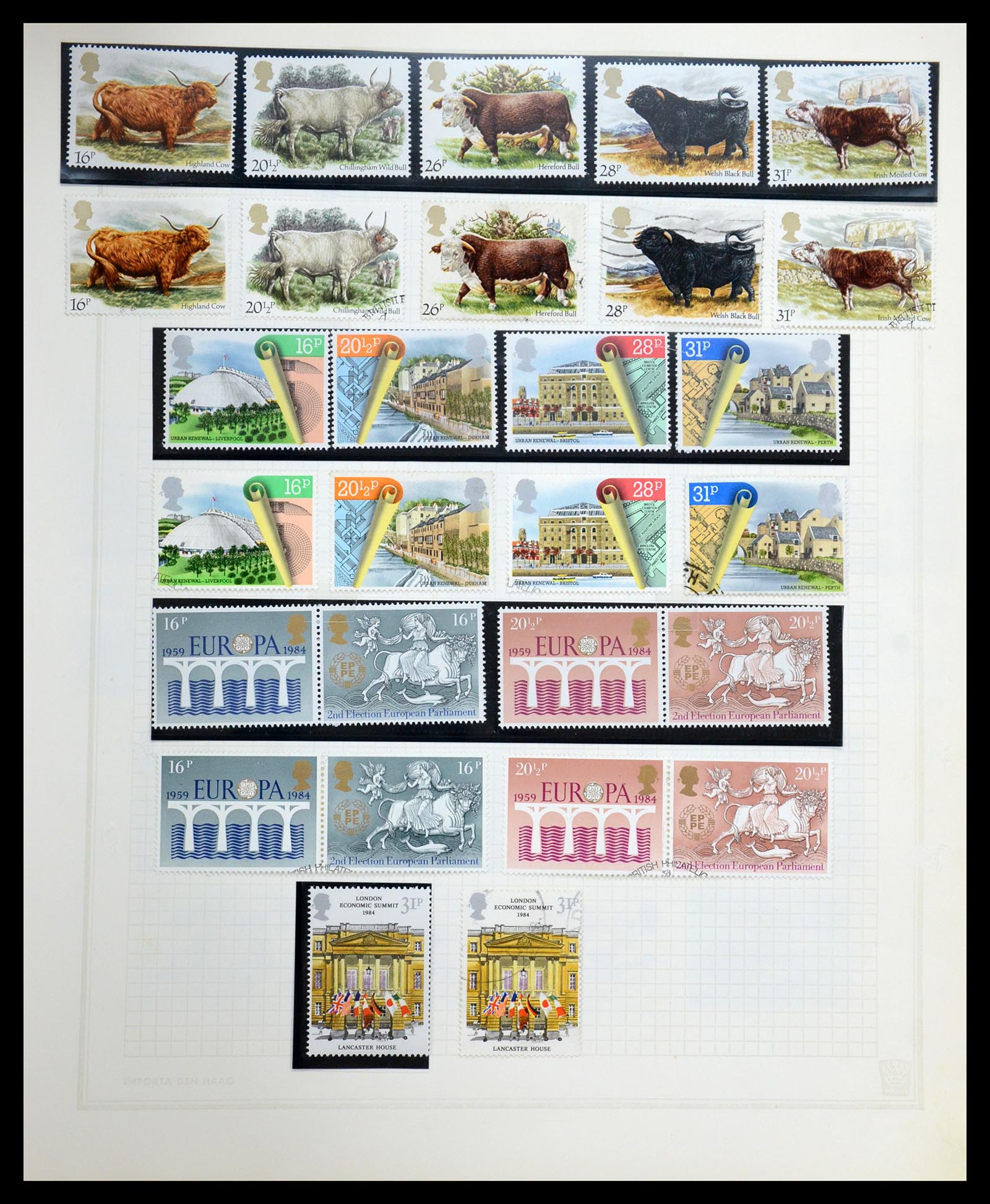 35867 030 - Postzegelverzameling 35867 Engeland 1971-2003.