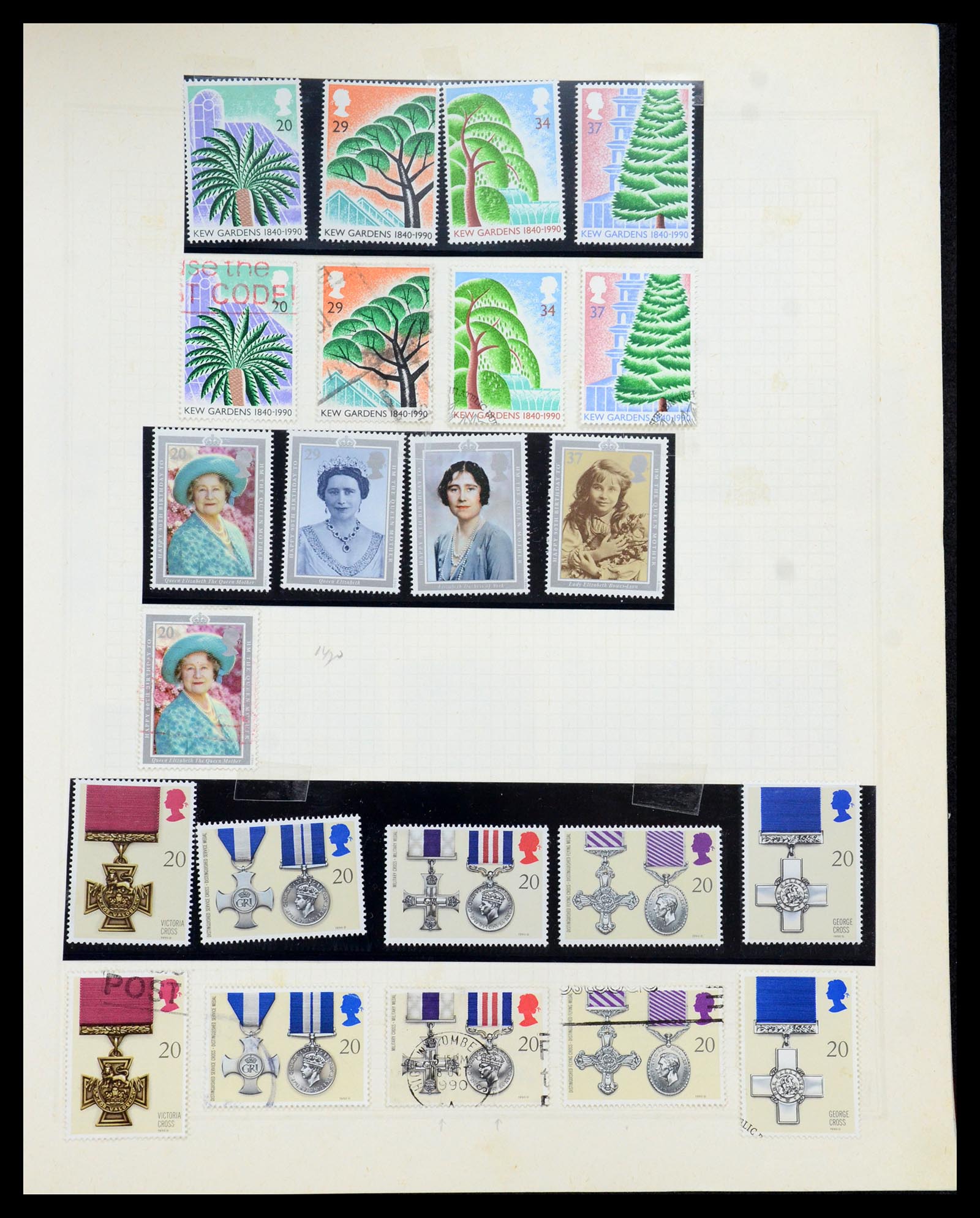 35867 051 - Postzegelverzameling 35867 Engeland 1971-2003.