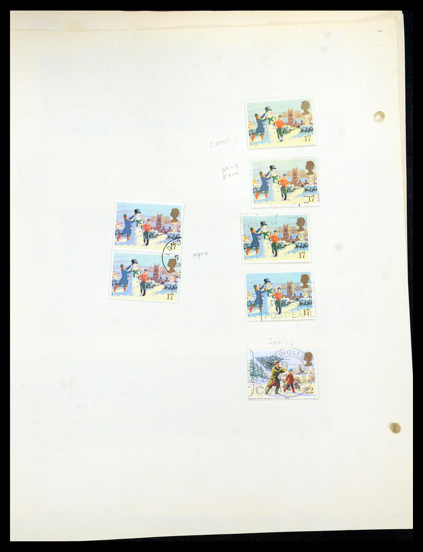 35867 052 - Postzegelverzameling 35867 Engeland 1971-2003.