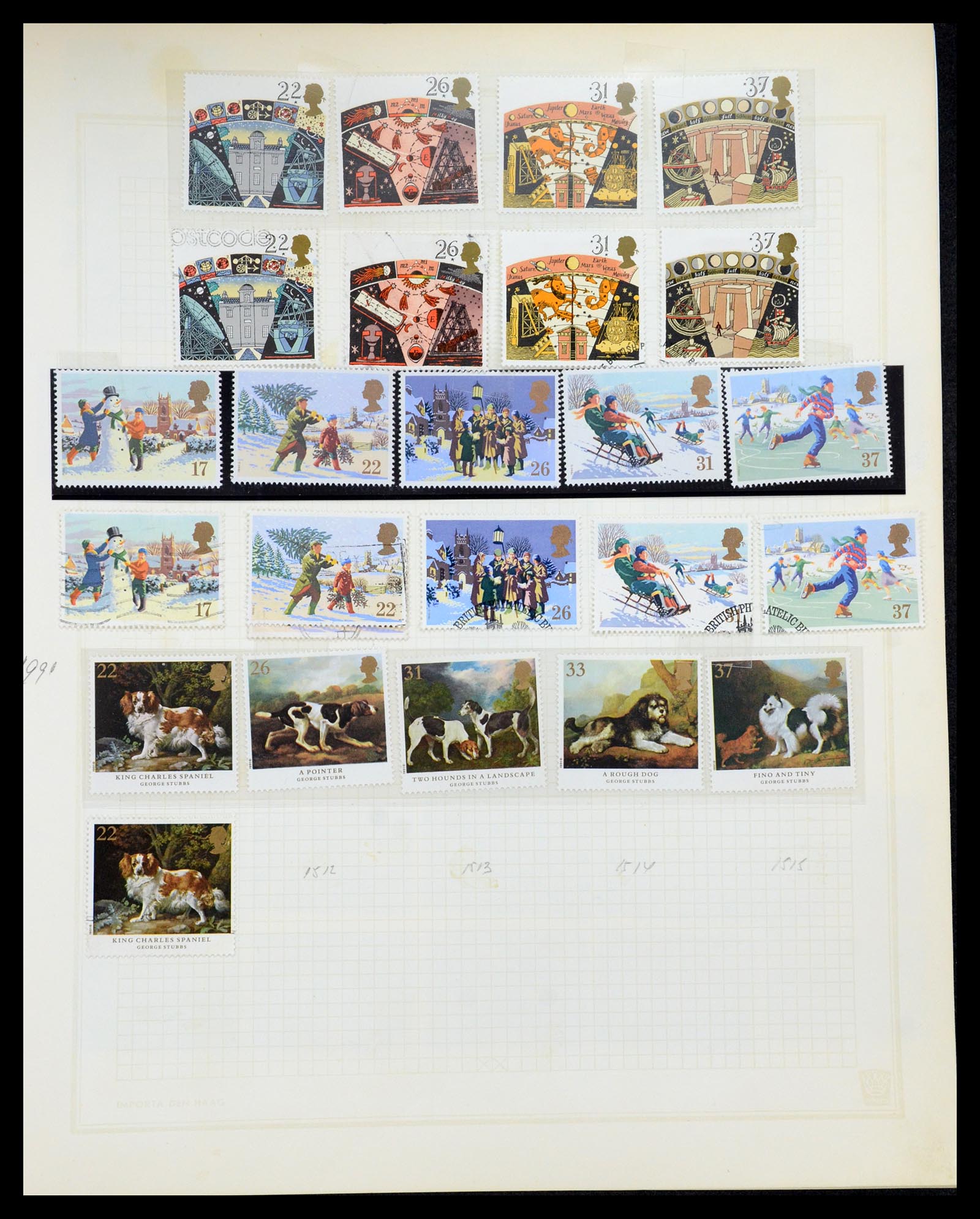 35867 053 - Postzegelverzameling 35867 Engeland 1971-2003.