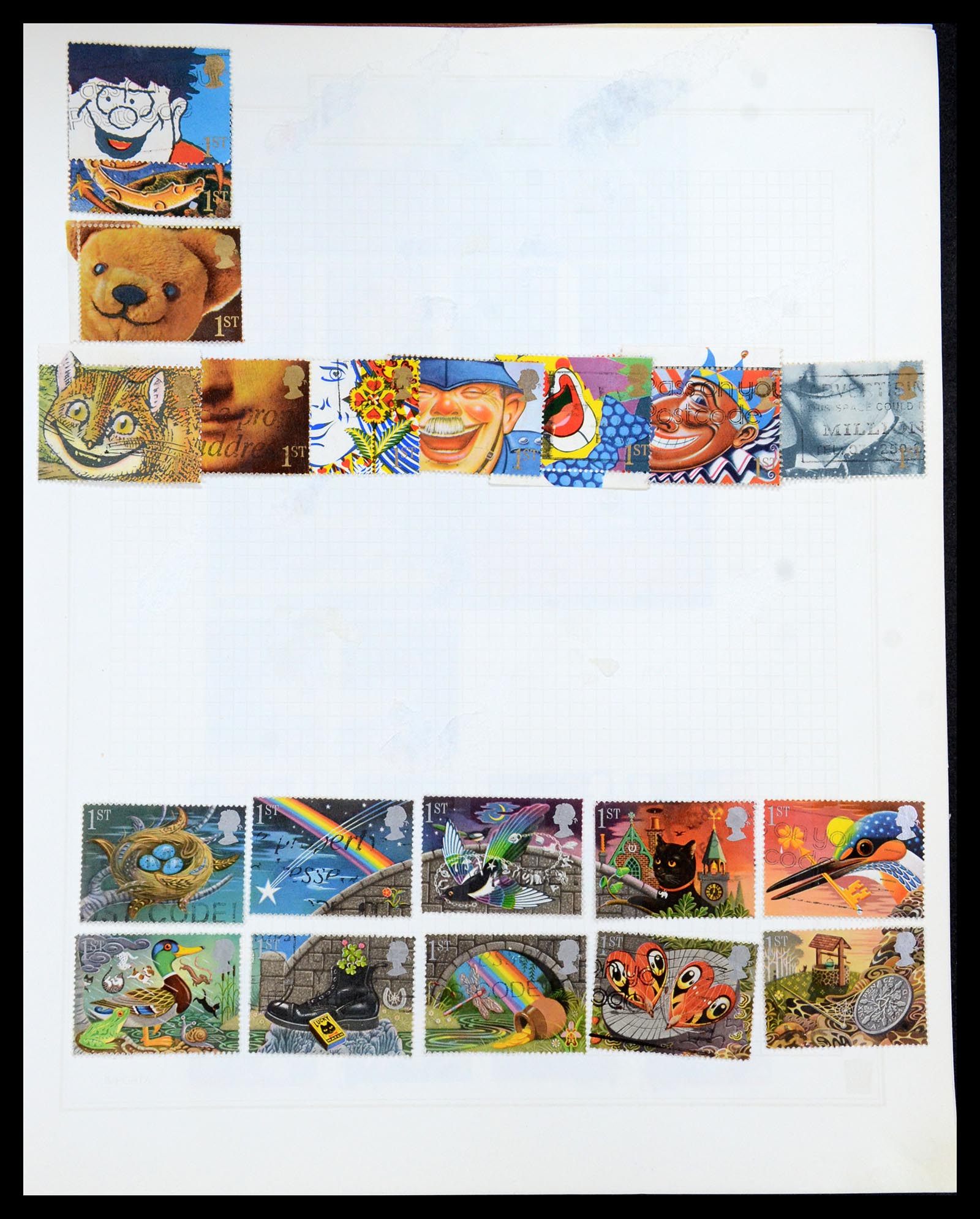 35867 054 - Postzegelverzameling 35867 Engeland 1971-2003.