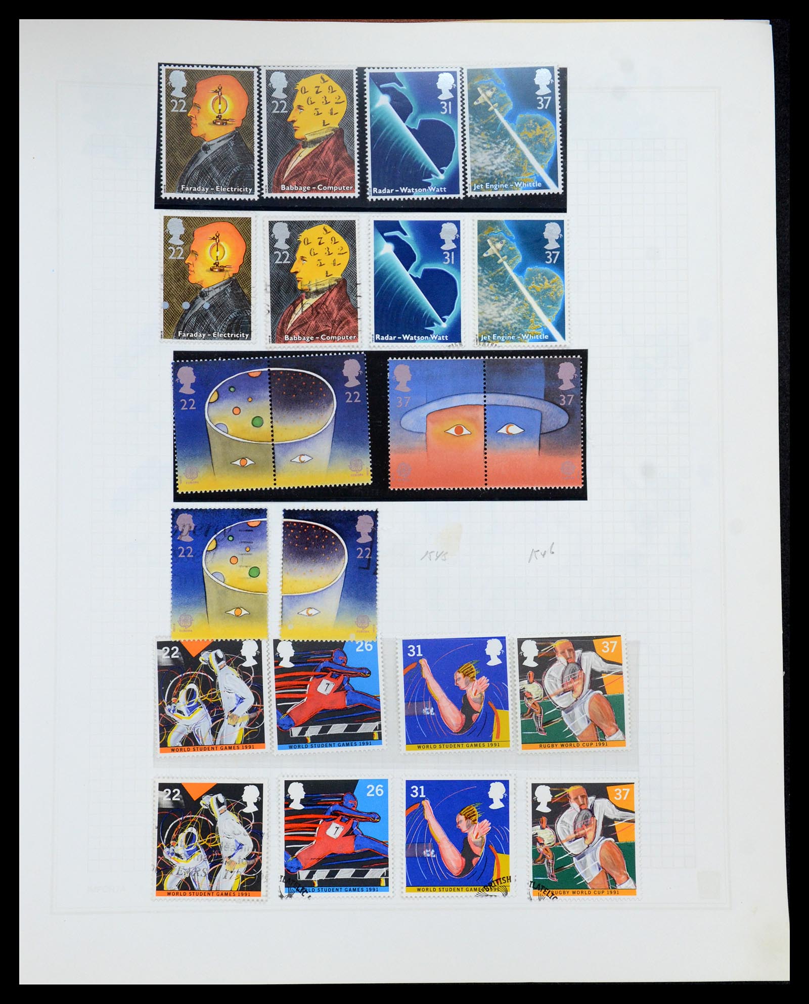 35867 055 - Postzegelverzameling 35867 Engeland 1971-2003.