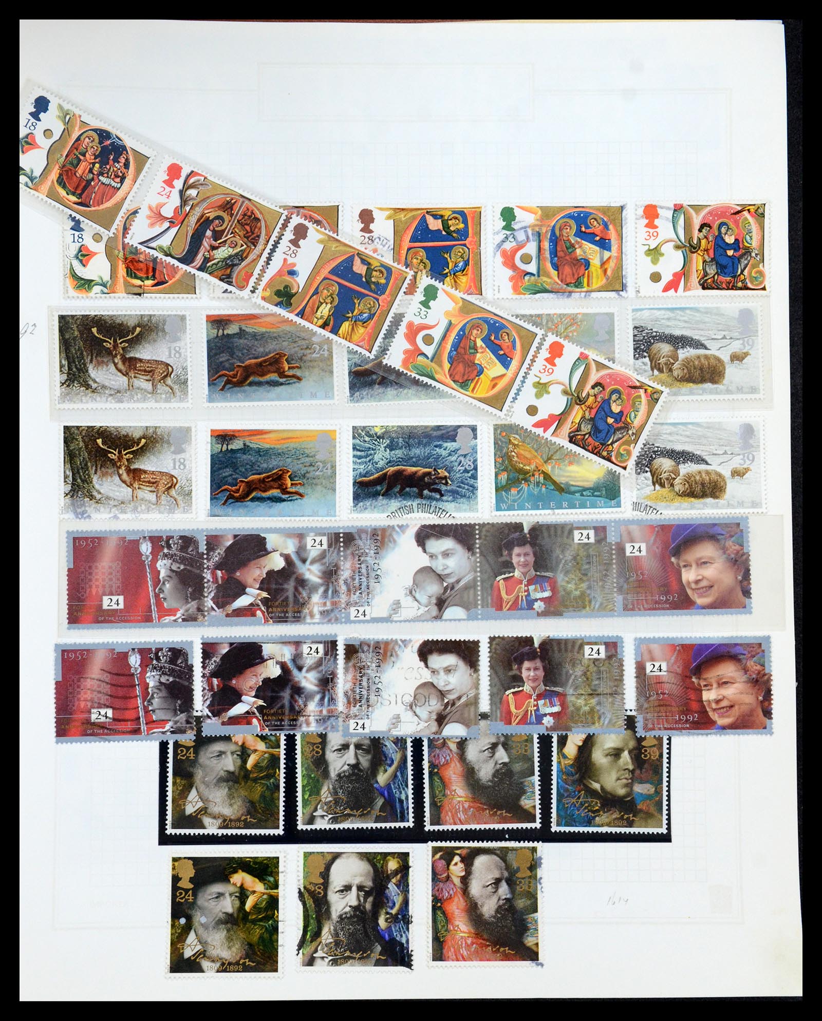 35867 057 - Postzegelverzameling 35867 Engeland 1971-2003.