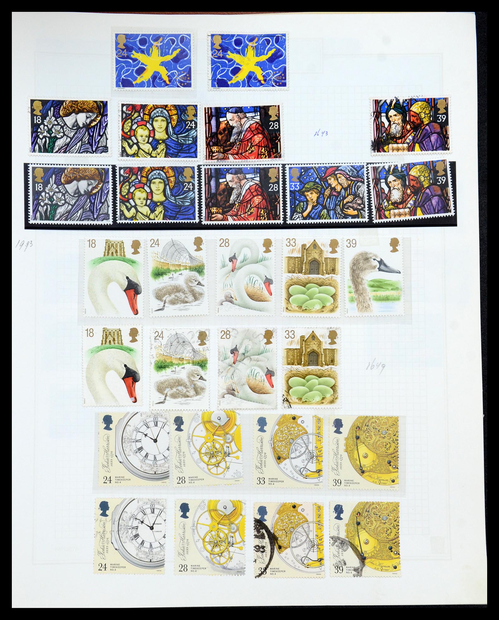 35867 060 - Postzegelverzameling 35867 Engeland 1971-2003.