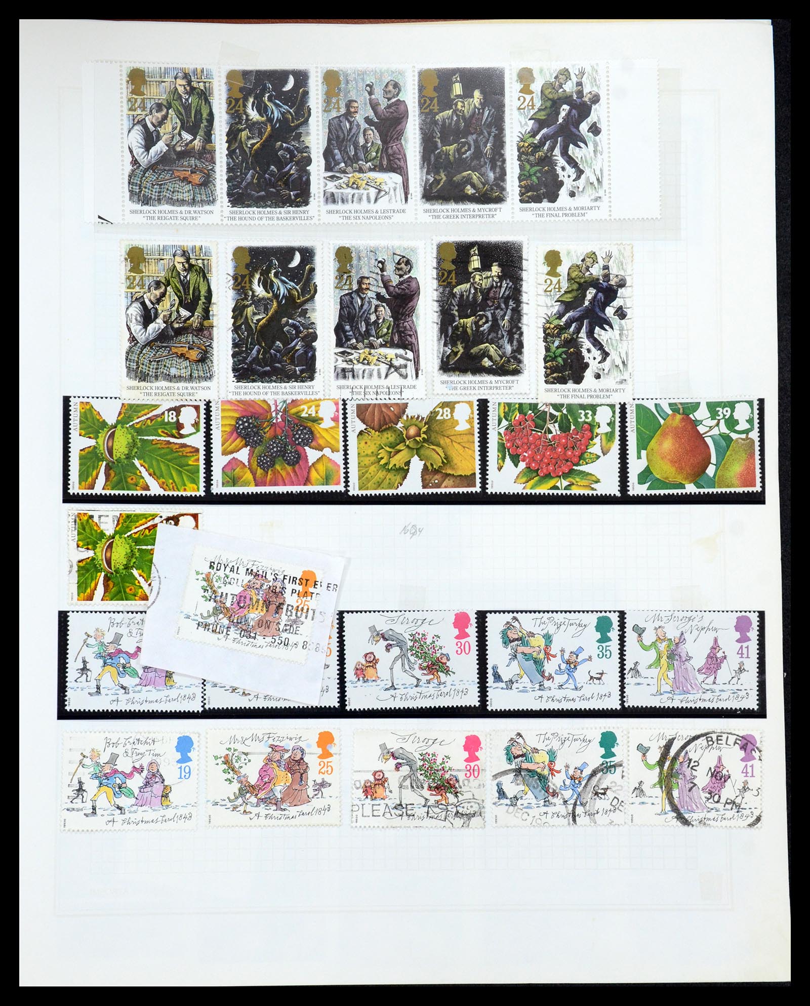 35867 063 - Postzegelverzameling 35867 Engeland 1971-2003.