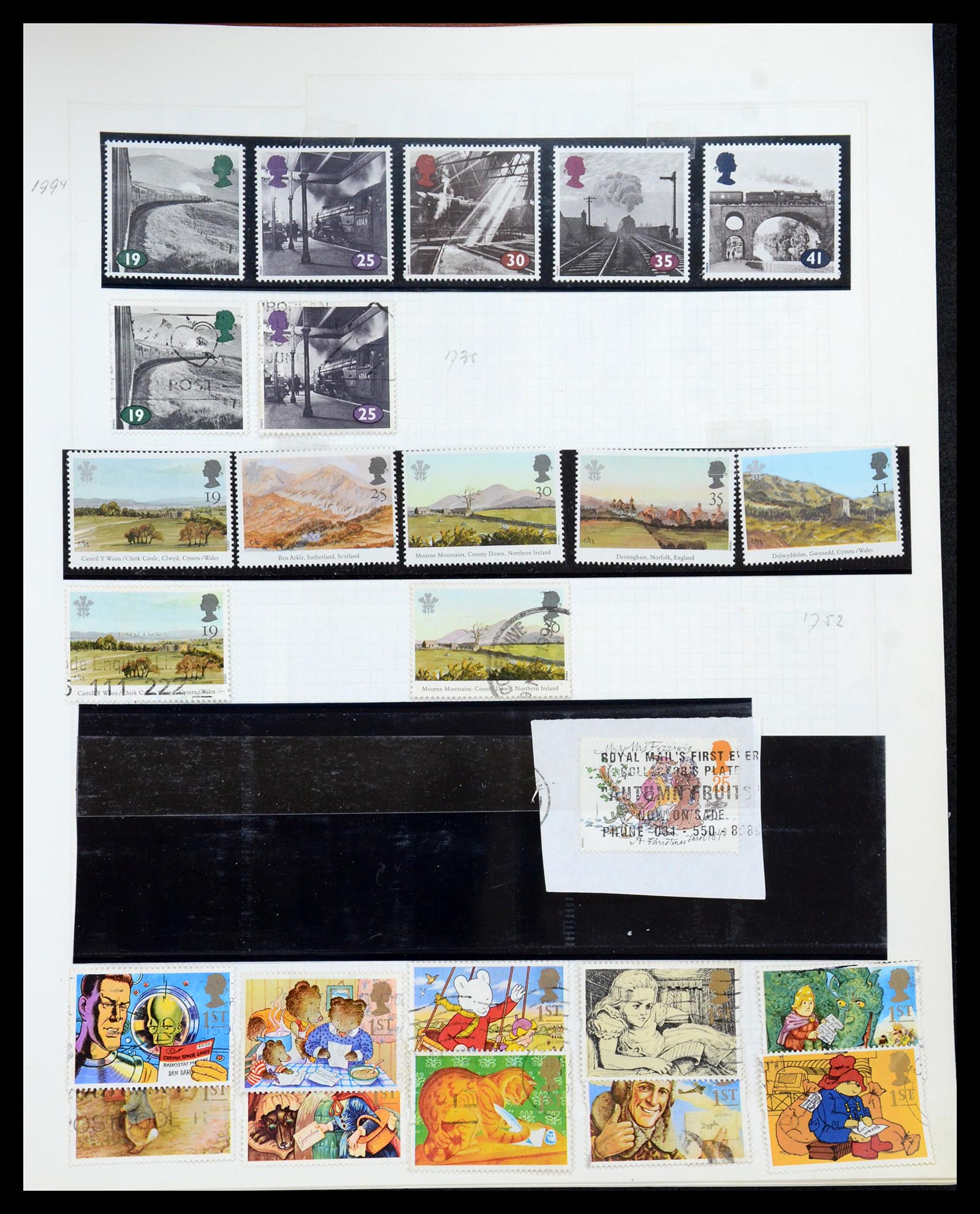 35867 065 - Postzegelverzameling 35867 Engeland 1971-2003.