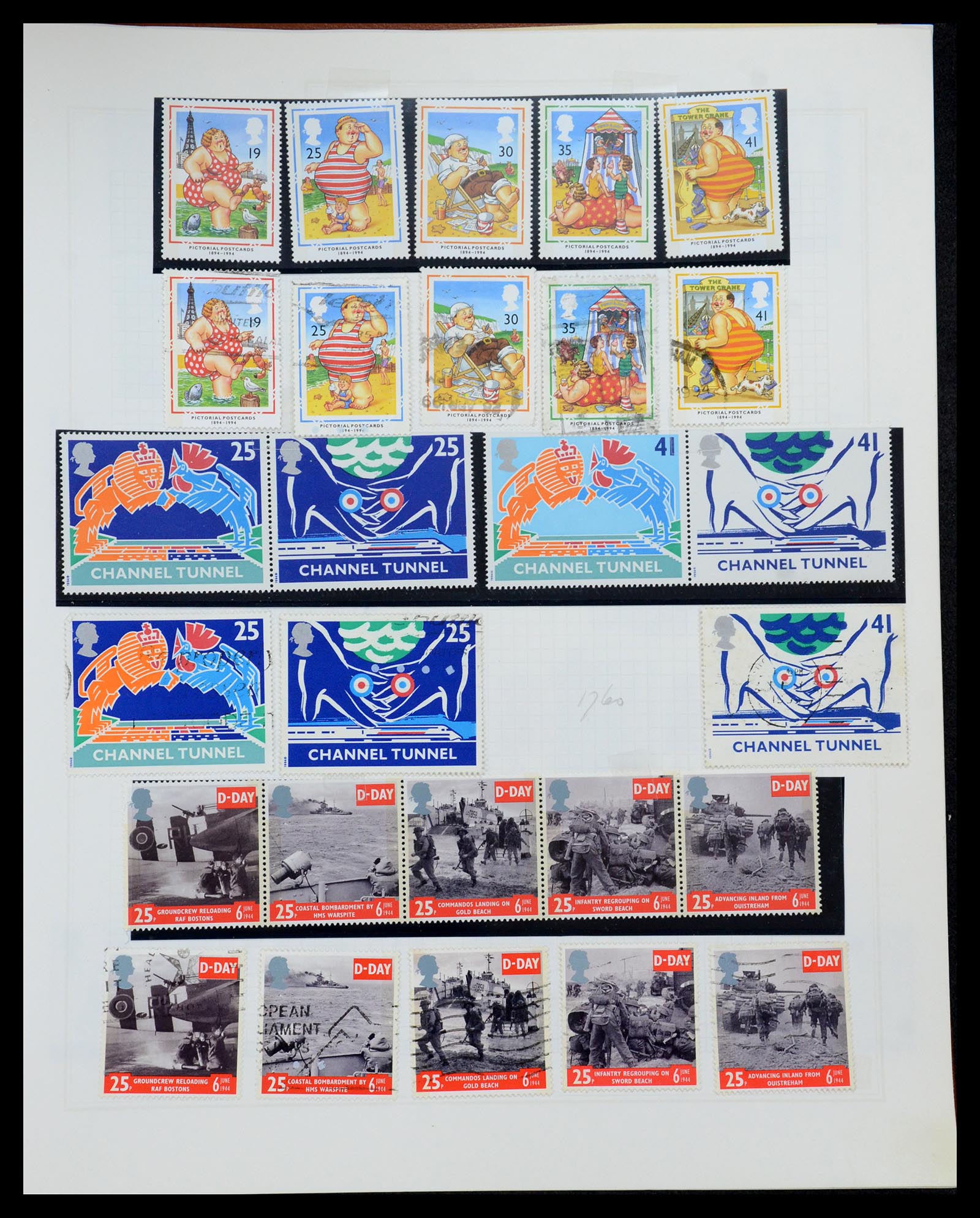 35867 066 - Postzegelverzameling 35867 Engeland 1971-2003.