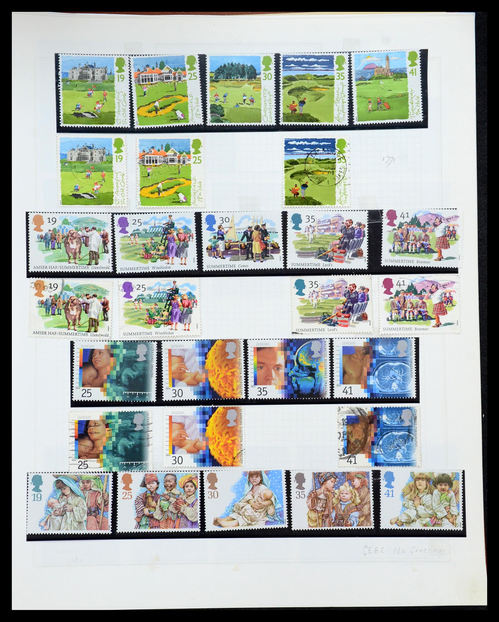 35867 067 - Postzegelverzameling 35867 Engeland 1971-2003.
