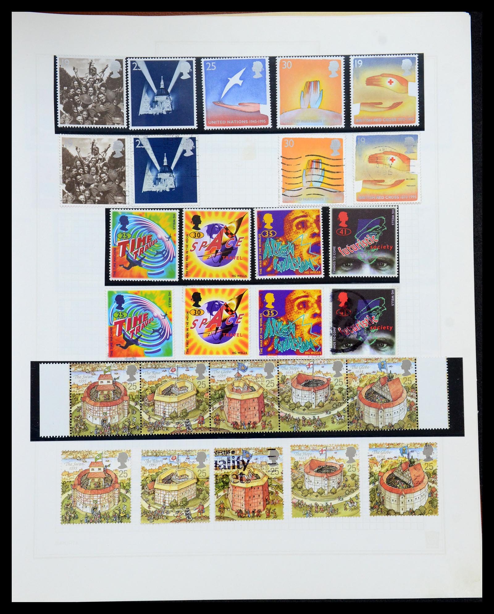 35867 070 - Postzegelverzameling 35867 Engeland 1971-2003.