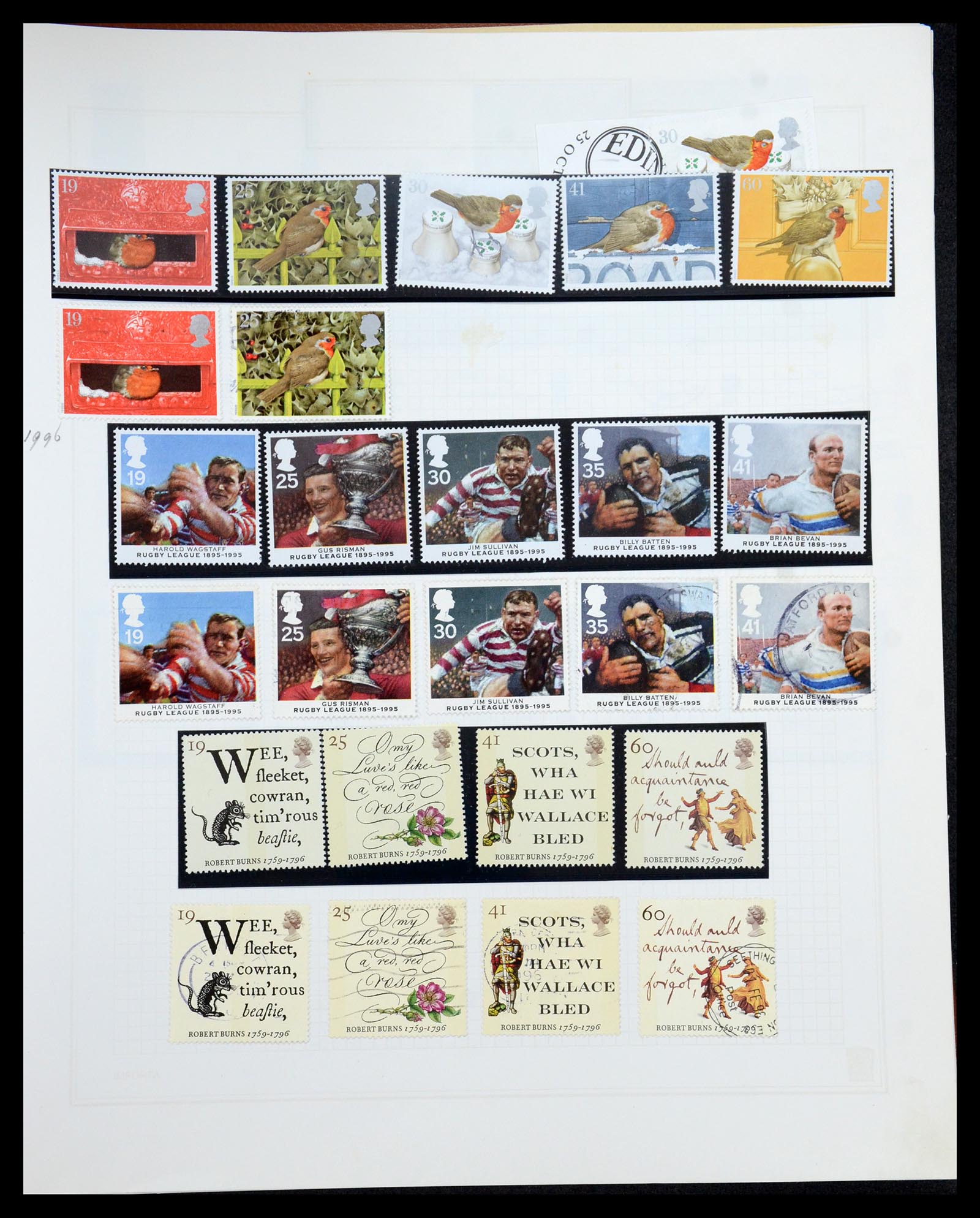 35867 071 - Postzegelverzameling 35867 Engeland 1971-2003.