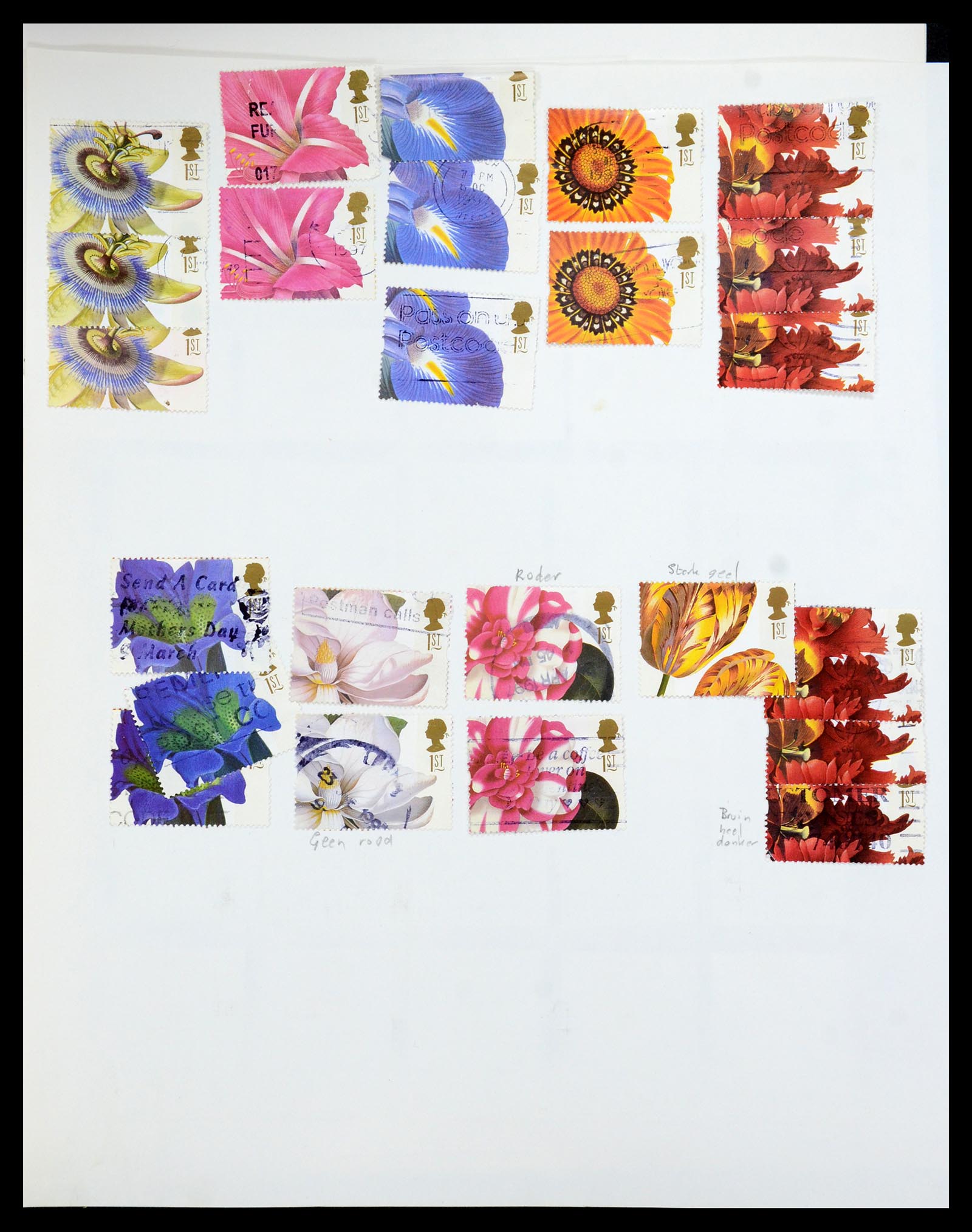 35867 076 - Postzegelverzameling 35867 Engeland 1971-2003.