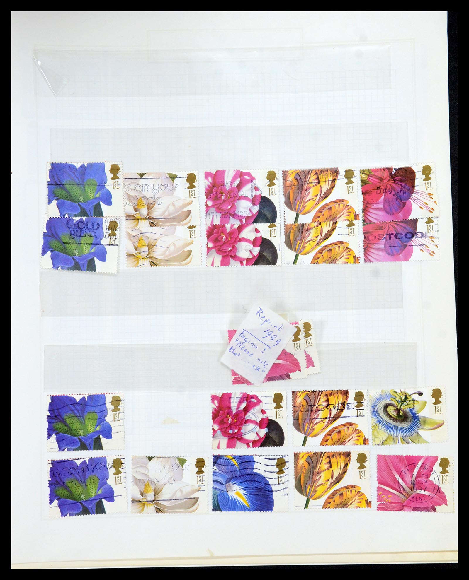 35867 077 - Postzegelverzameling 35867 Engeland 1971-2003.