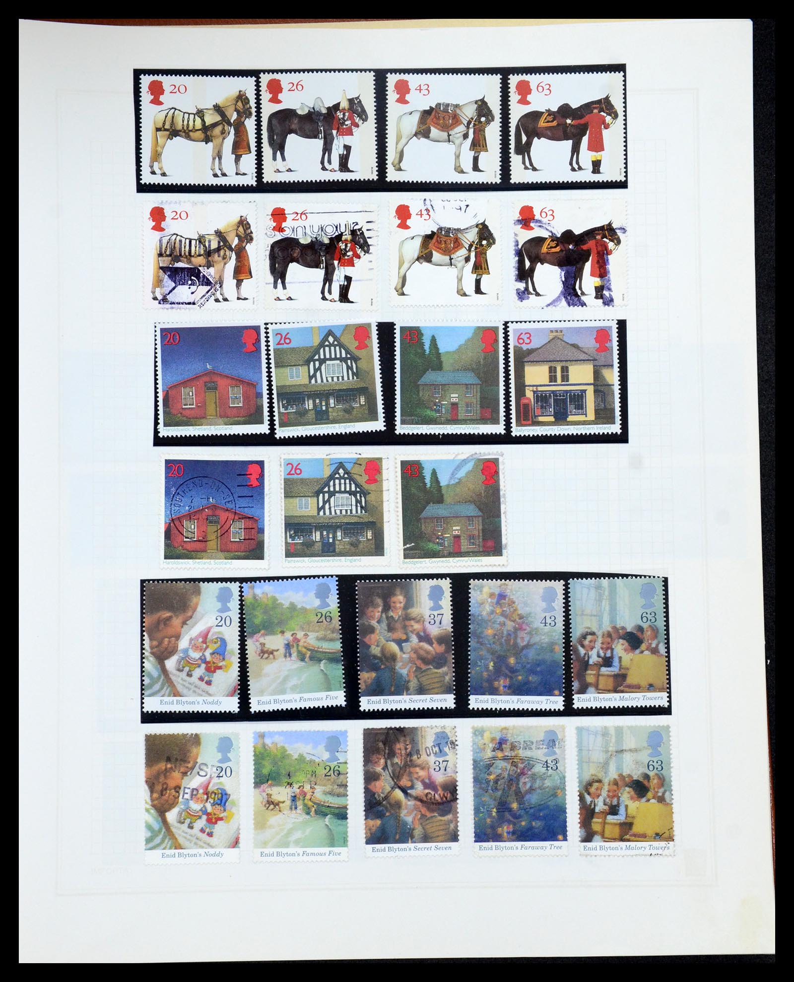 35867 079 - Postzegelverzameling 35867 Engeland 1971-2003.