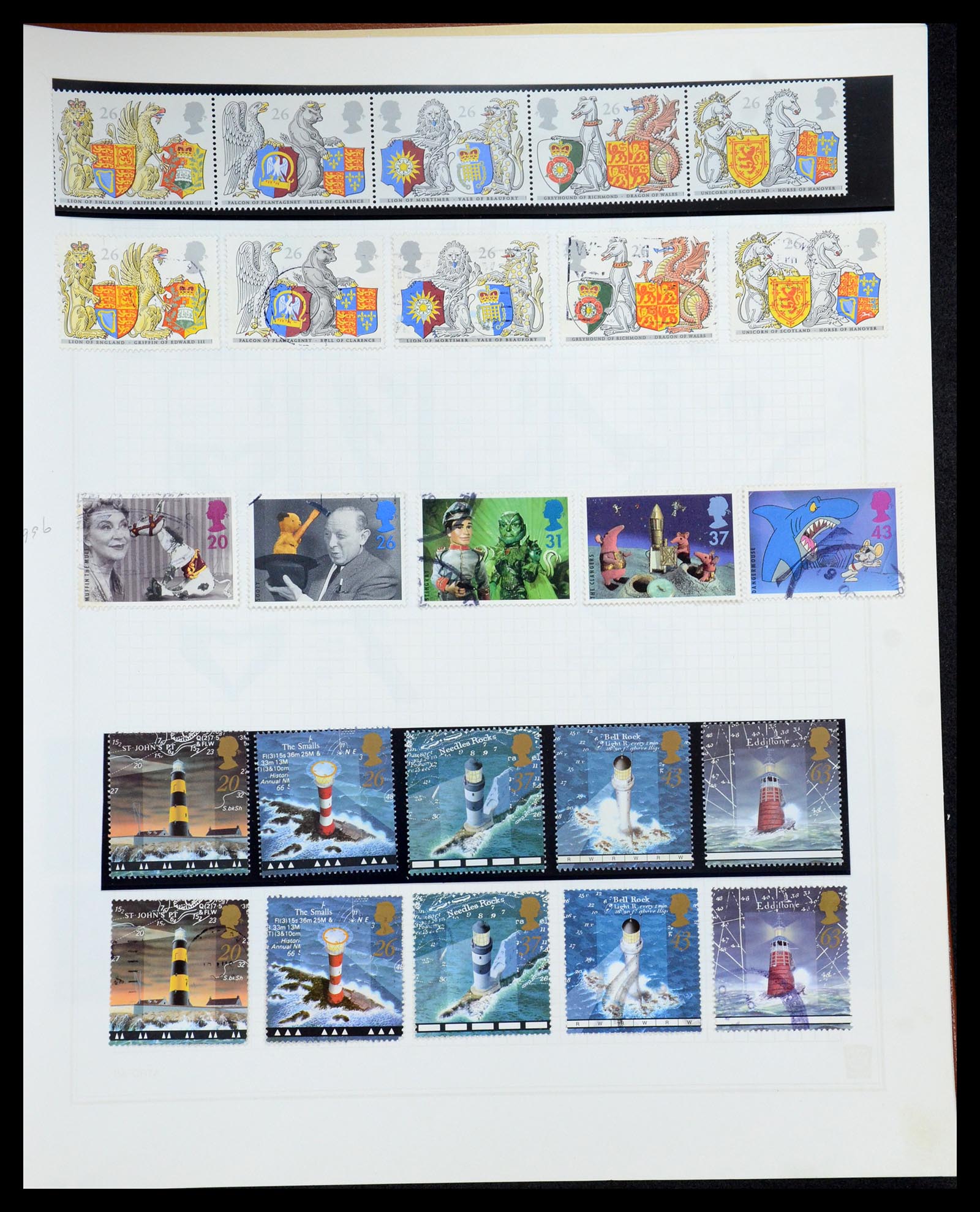 35867 082 - Postzegelverzameling 35867 Engeland 1971-2003.