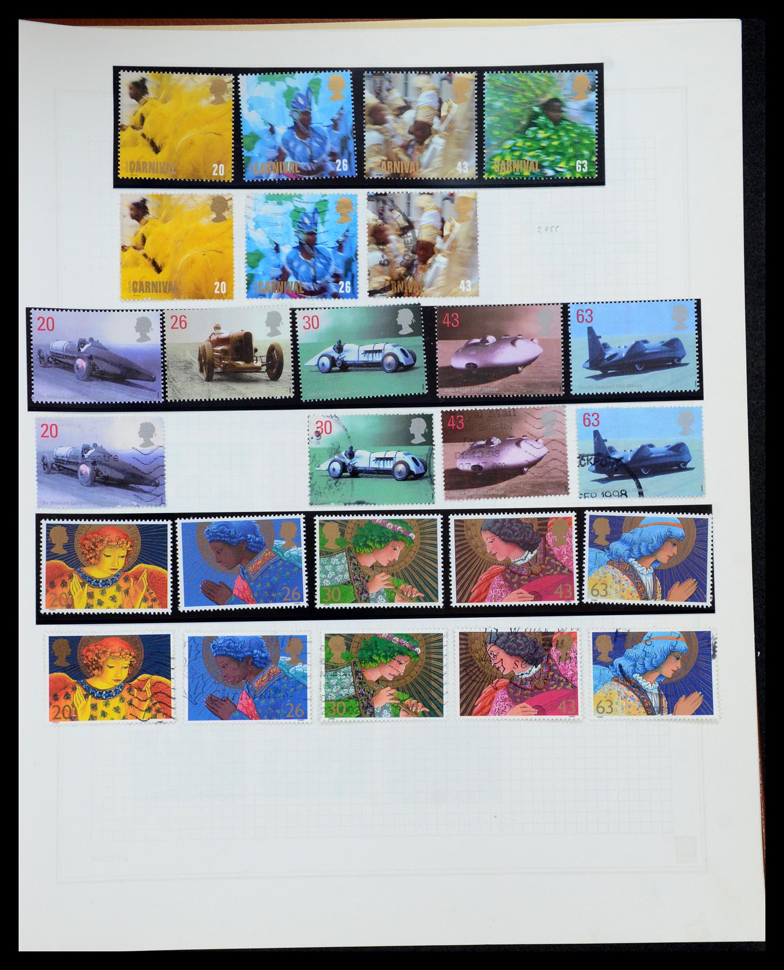 35867 084 - Postzegelverzameling 35867 Engeland 1971-2003.