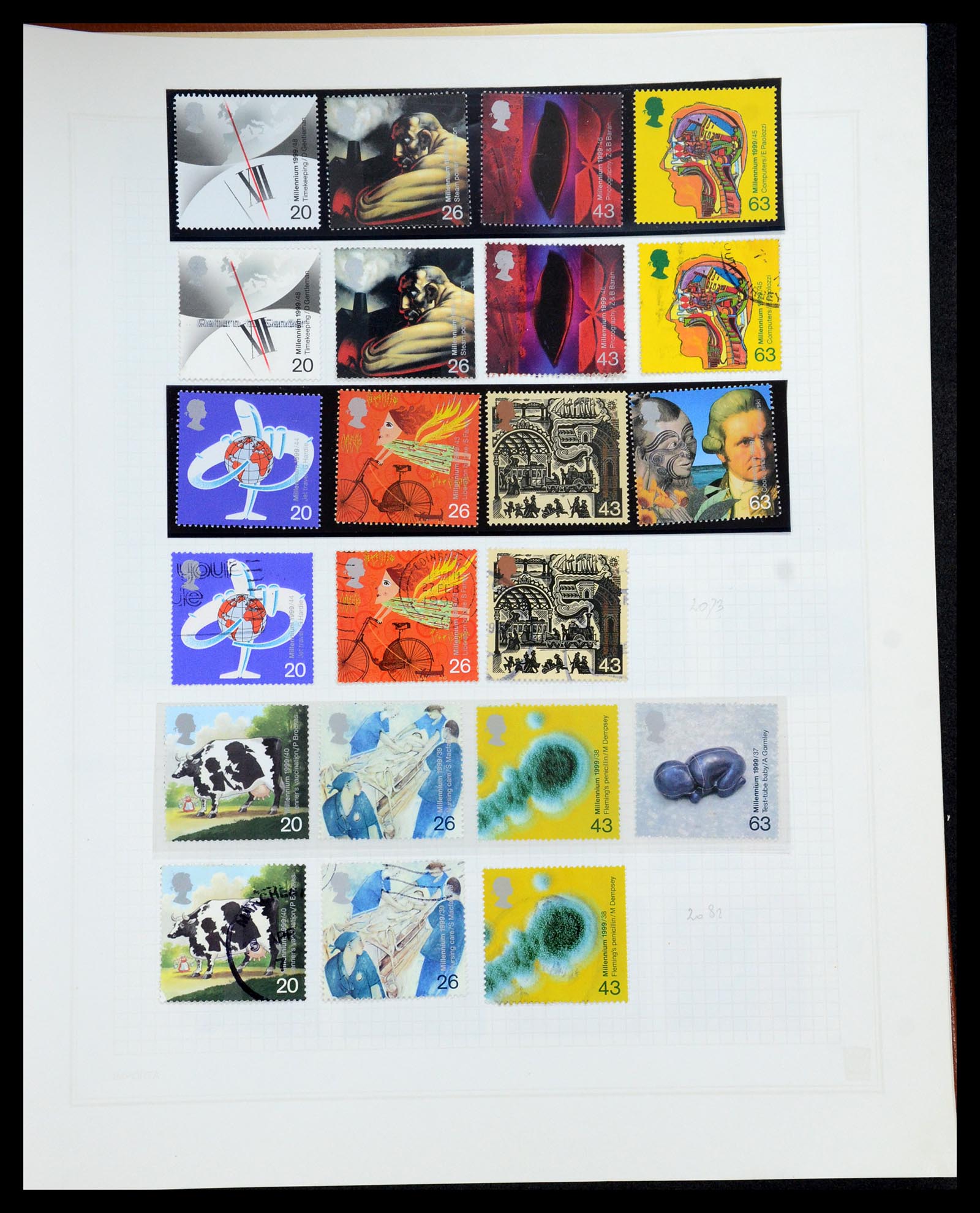 35867 085 - Postzegelverzameling 35867 Engeland 1971-2003.