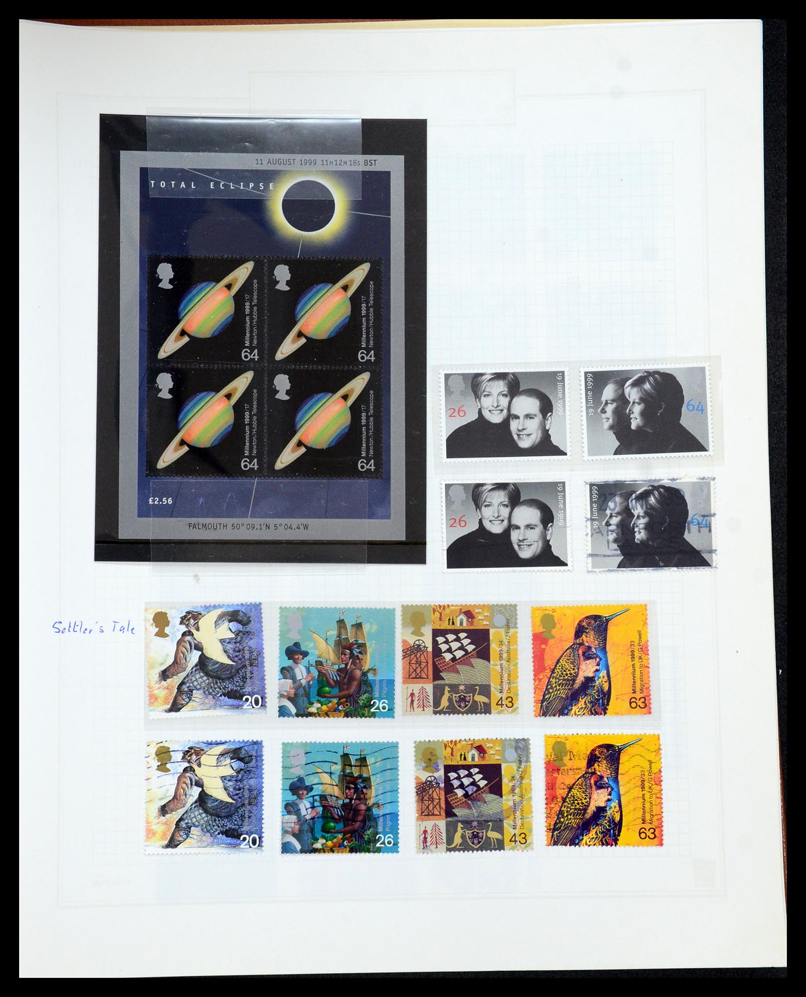 35867 086 - Postzegelverzameling 35867 Engeland 1971-2003.