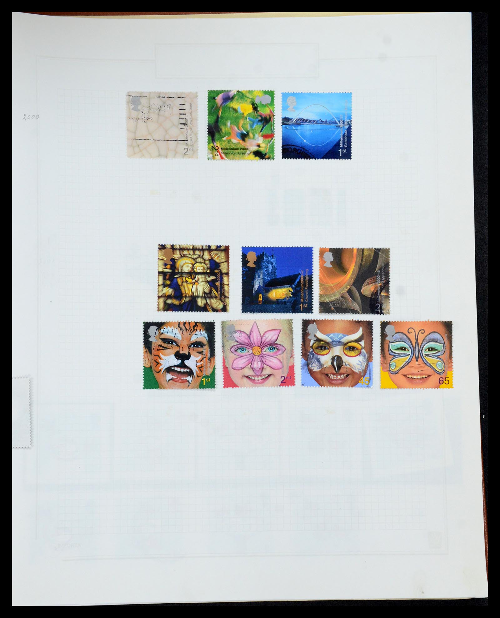 35867 091 - Postzegelverzameling 35867 Engeland 1971-2003.