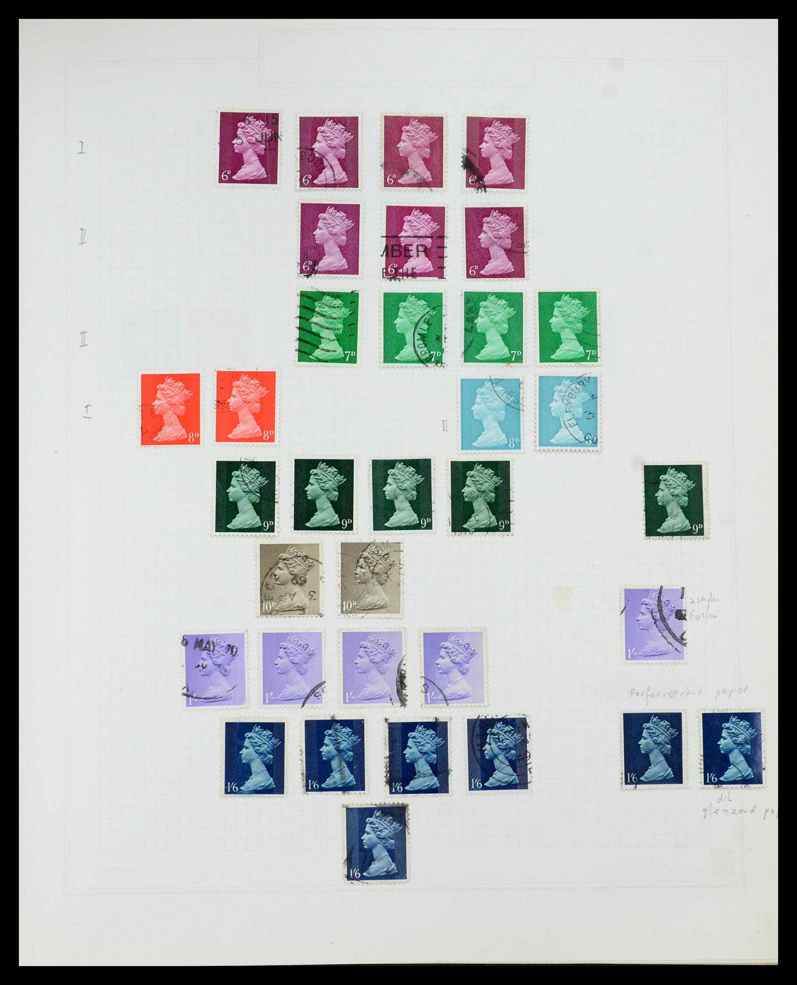 35867 099 - Postzegelverzameling 35867 Engeland 1971-2003.