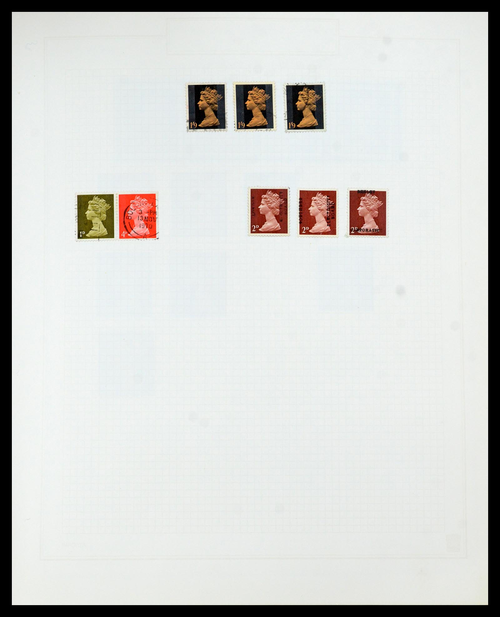 35867 100 - Postzegelverzameling 35867 Engeland 1971-2003.