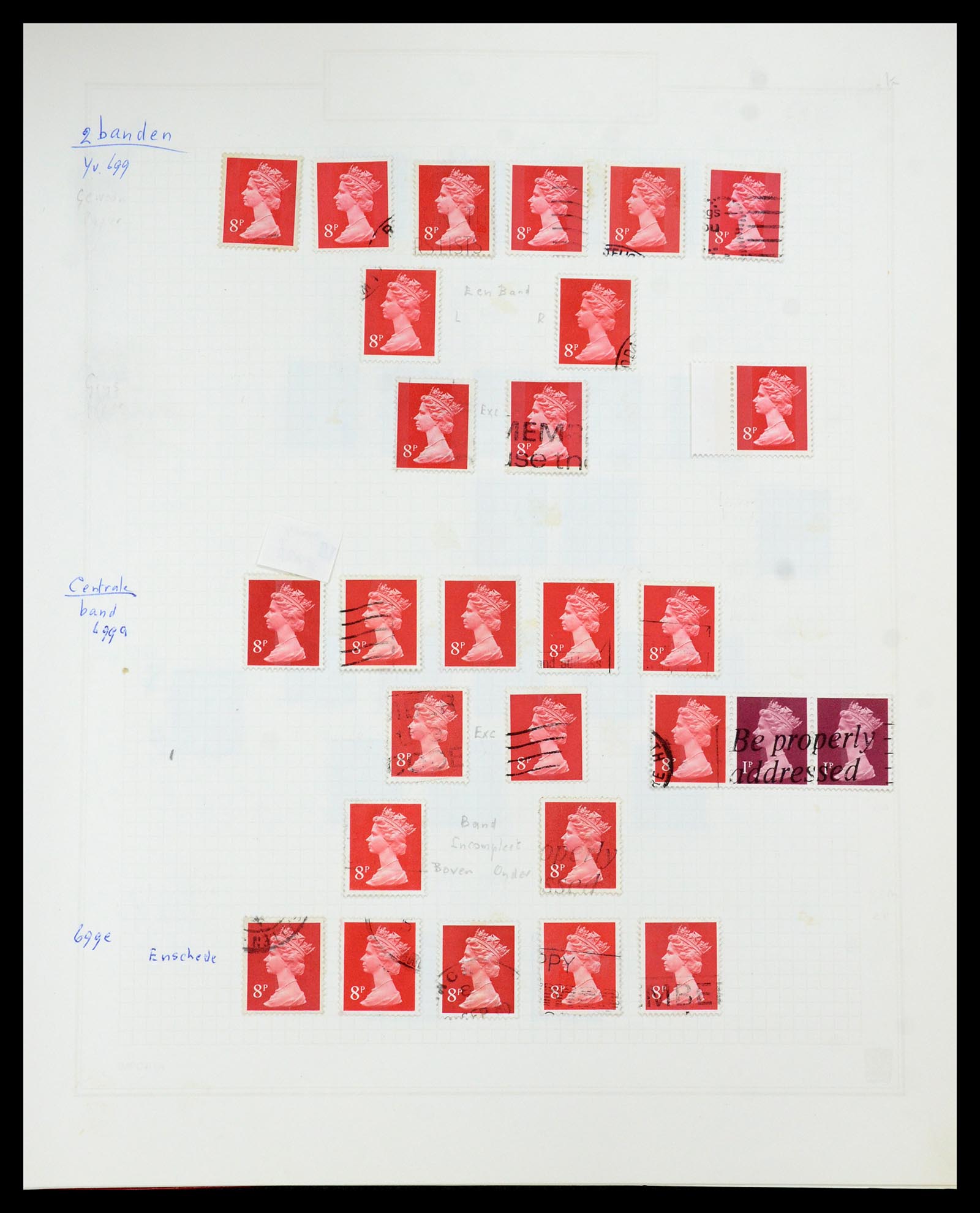 35867 131 - Postzegelverzameling 35867 Engeland 1971-2003.