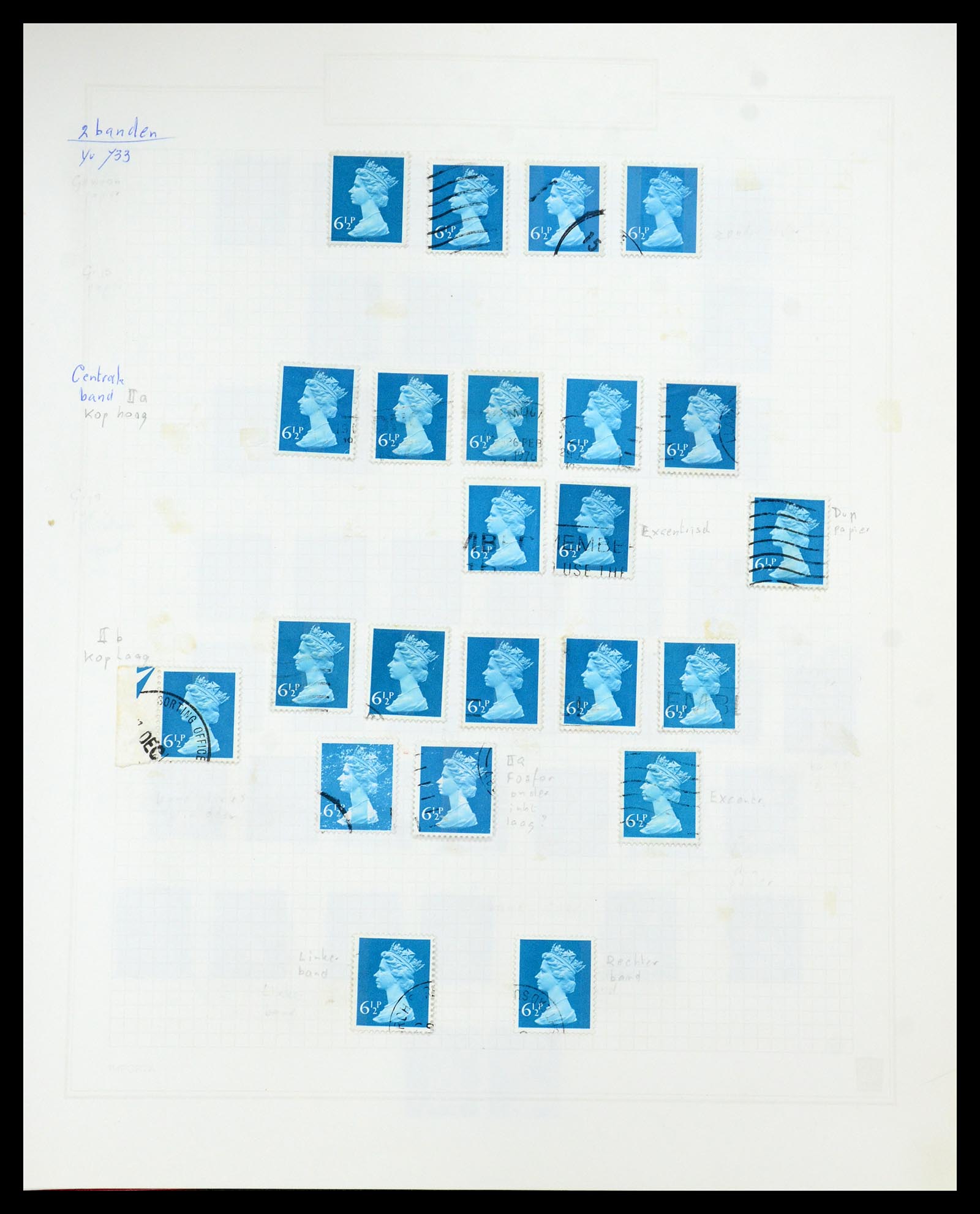 35867 132 - Postzegelverzameling 35867 Engeland 1971-2003.