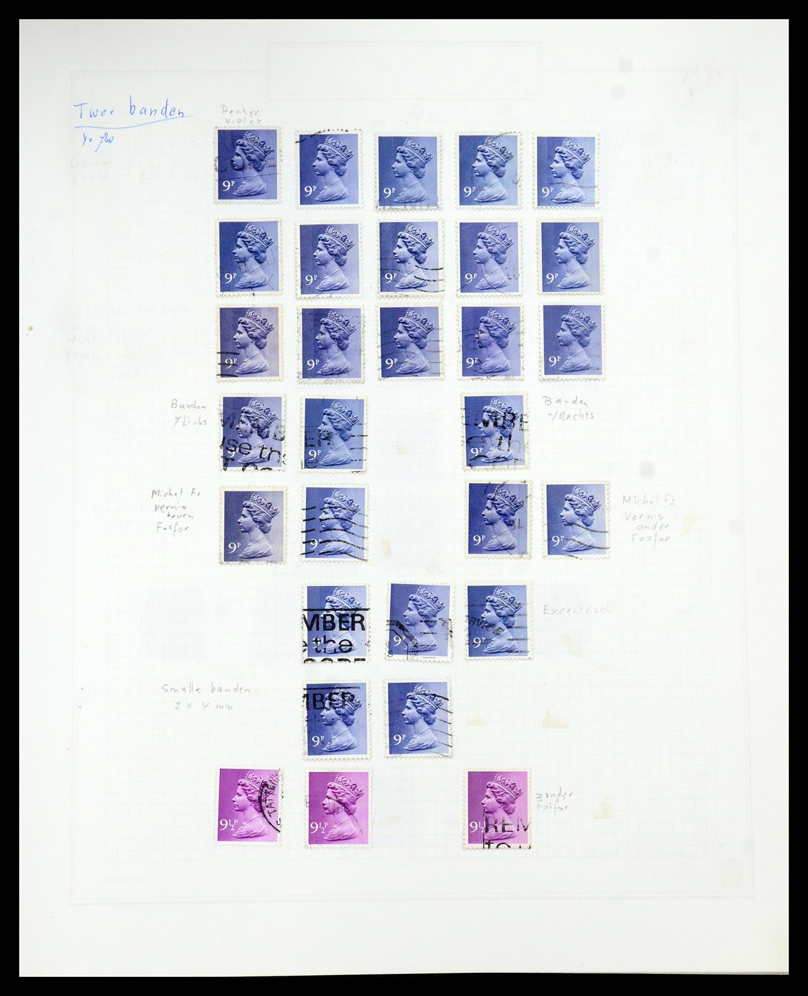 35867 135 - Postzegelverzameling 35867 Engeland 1971-2003.