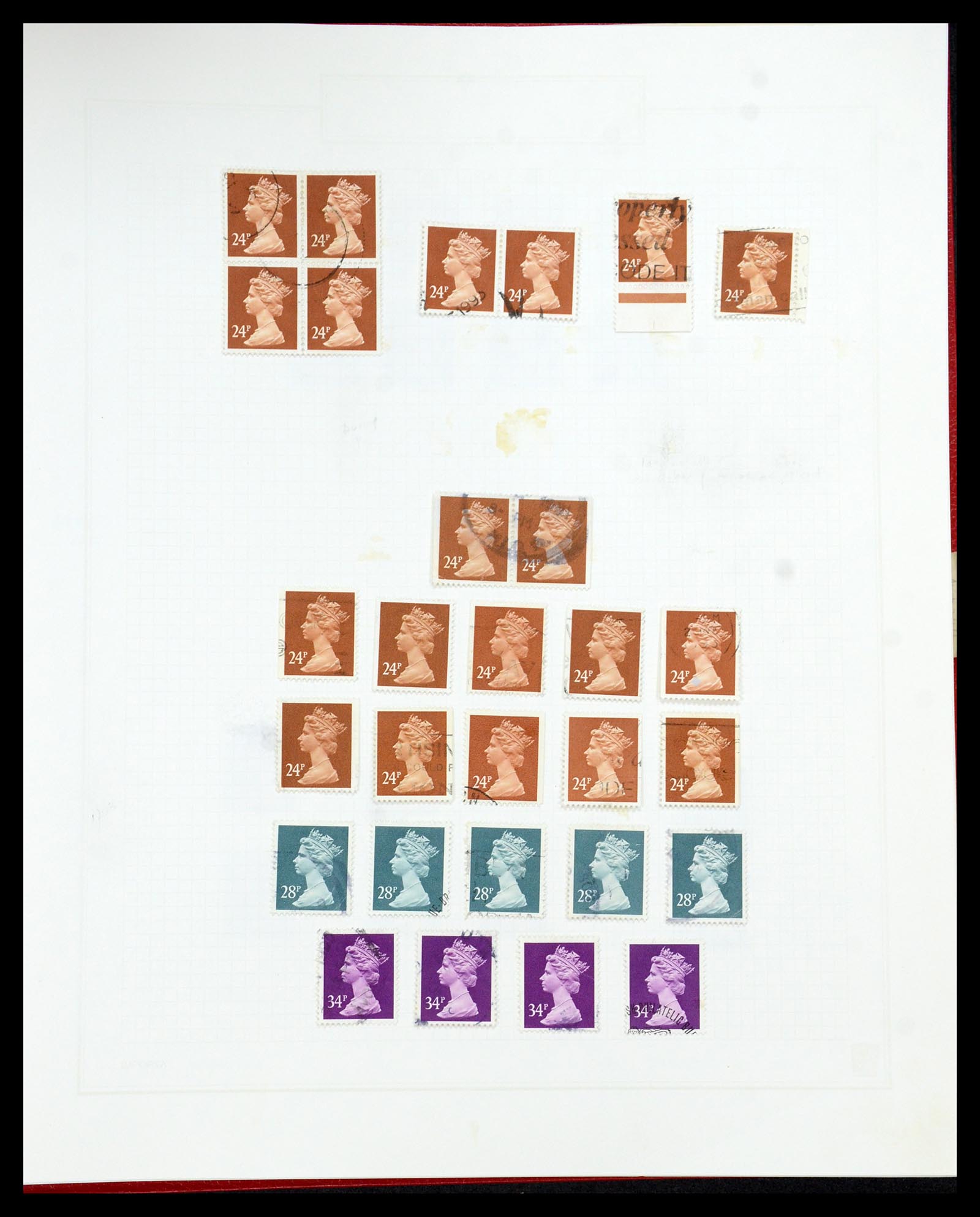 35867 182 - Postzegelverzameling 35867 Engeland 1971-2003.
